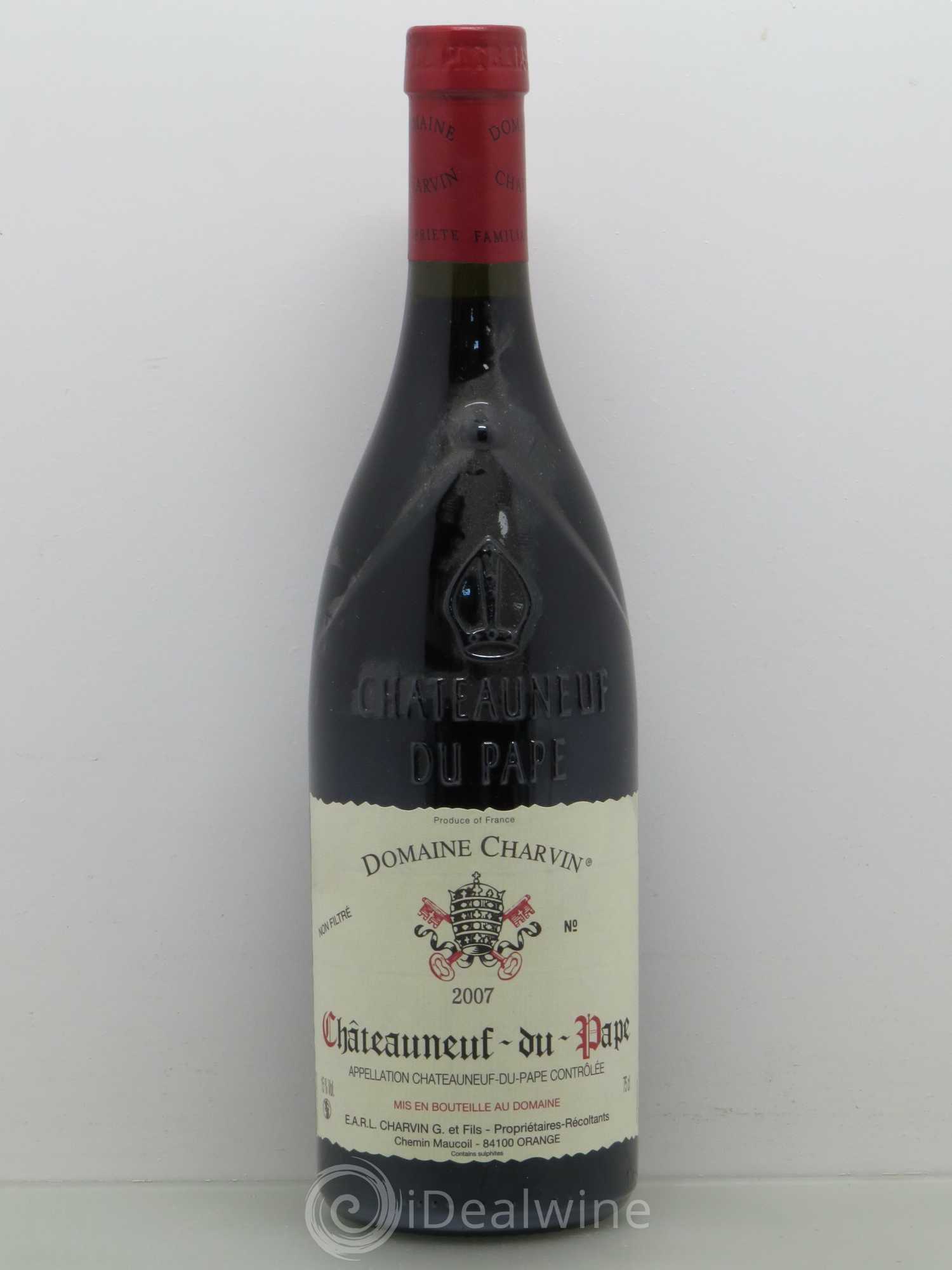Châteauneuf-du-Pape Charvin (Domaine) 2007 - Lot de 1 bouteille - 0