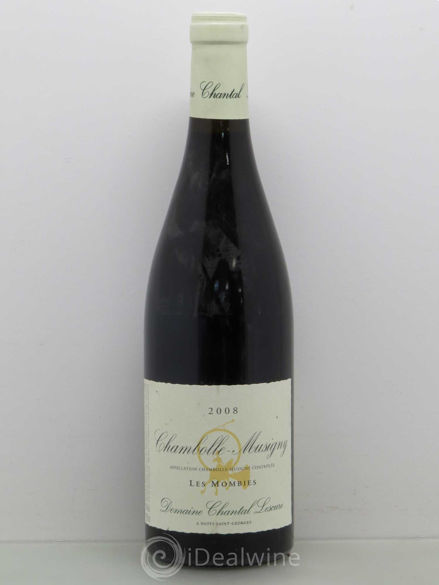 Chambolle-Musigny Les Mombies Dom Chantal Lescure 2008 - Lot de 1 bouteille - 0