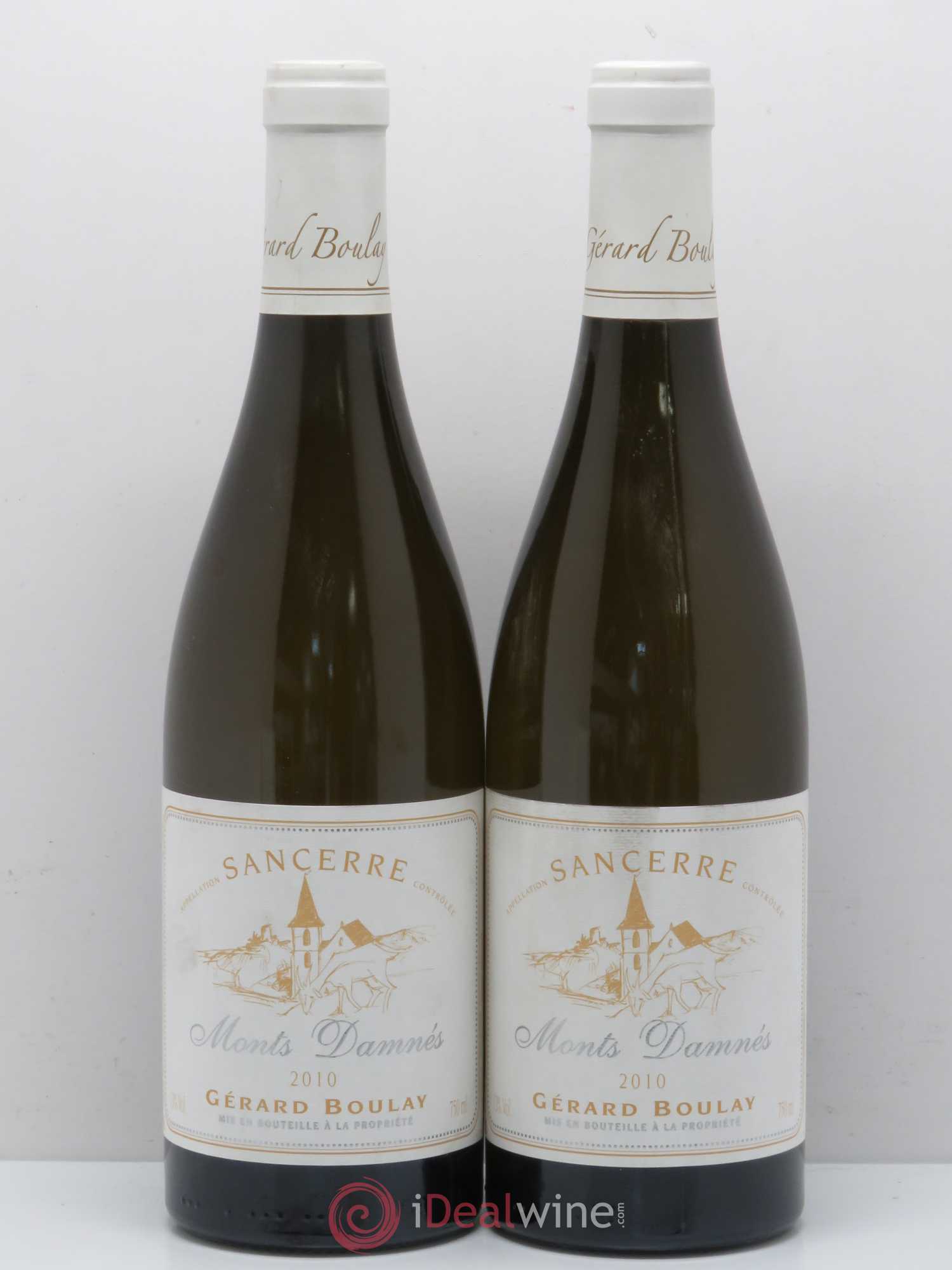 Sancerre Monts Damnés Gérard Boulay 2010 - Lot de 2 bouteilles - 0