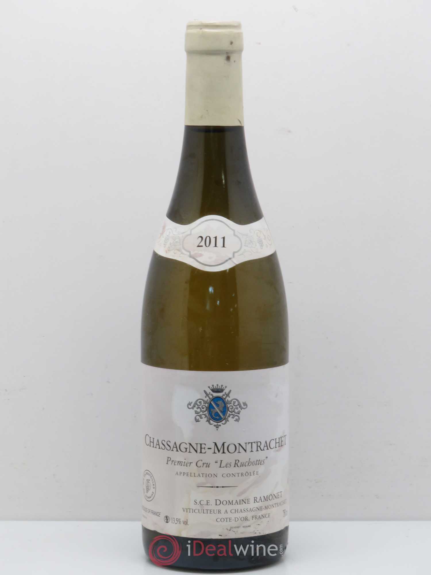 Chassagne-Montrachet 1er Cru Les Ruchottes 2011 - Lot de 1 bouteille - 0