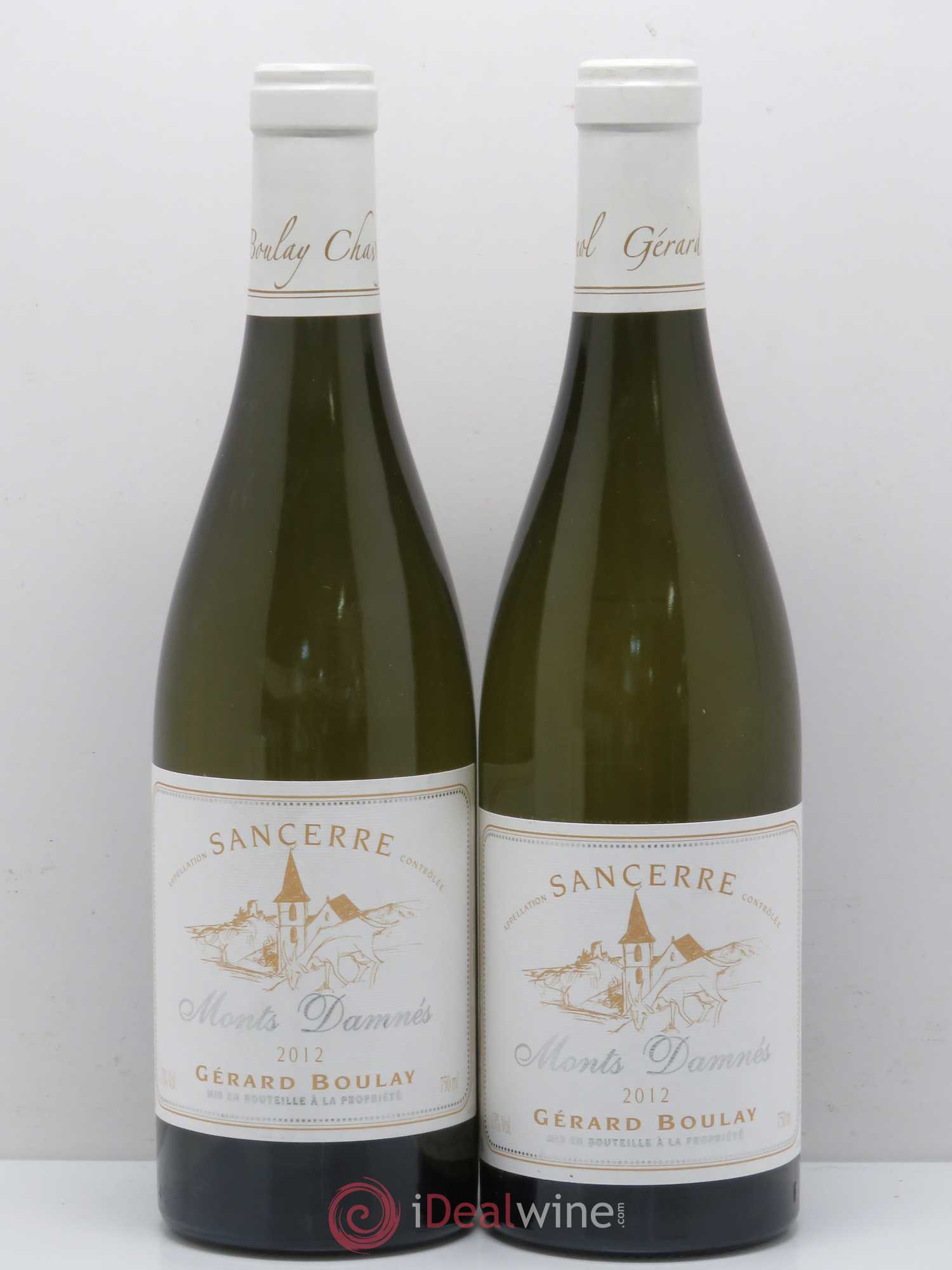 Sancerre Monts Damnés Gérard Boulay 2012 - Lot de 2 bouteilles - 0