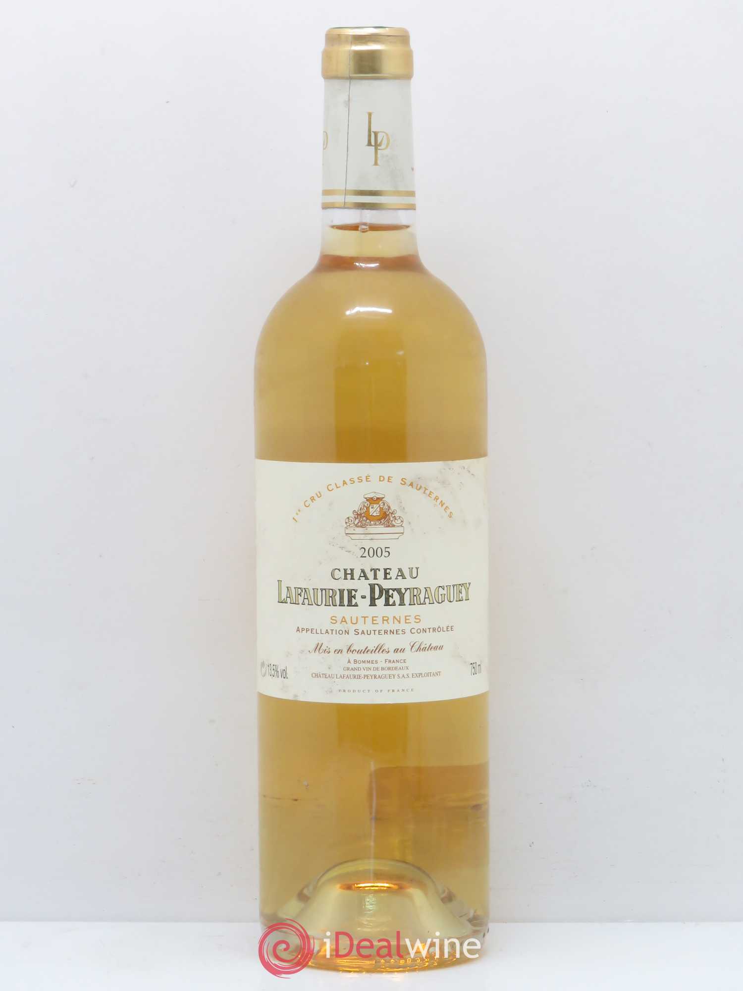 Château Lafaurie-Peyraguey 1er Grand Cru Classé 2005 - Lotto di 1 bottiglia - 0