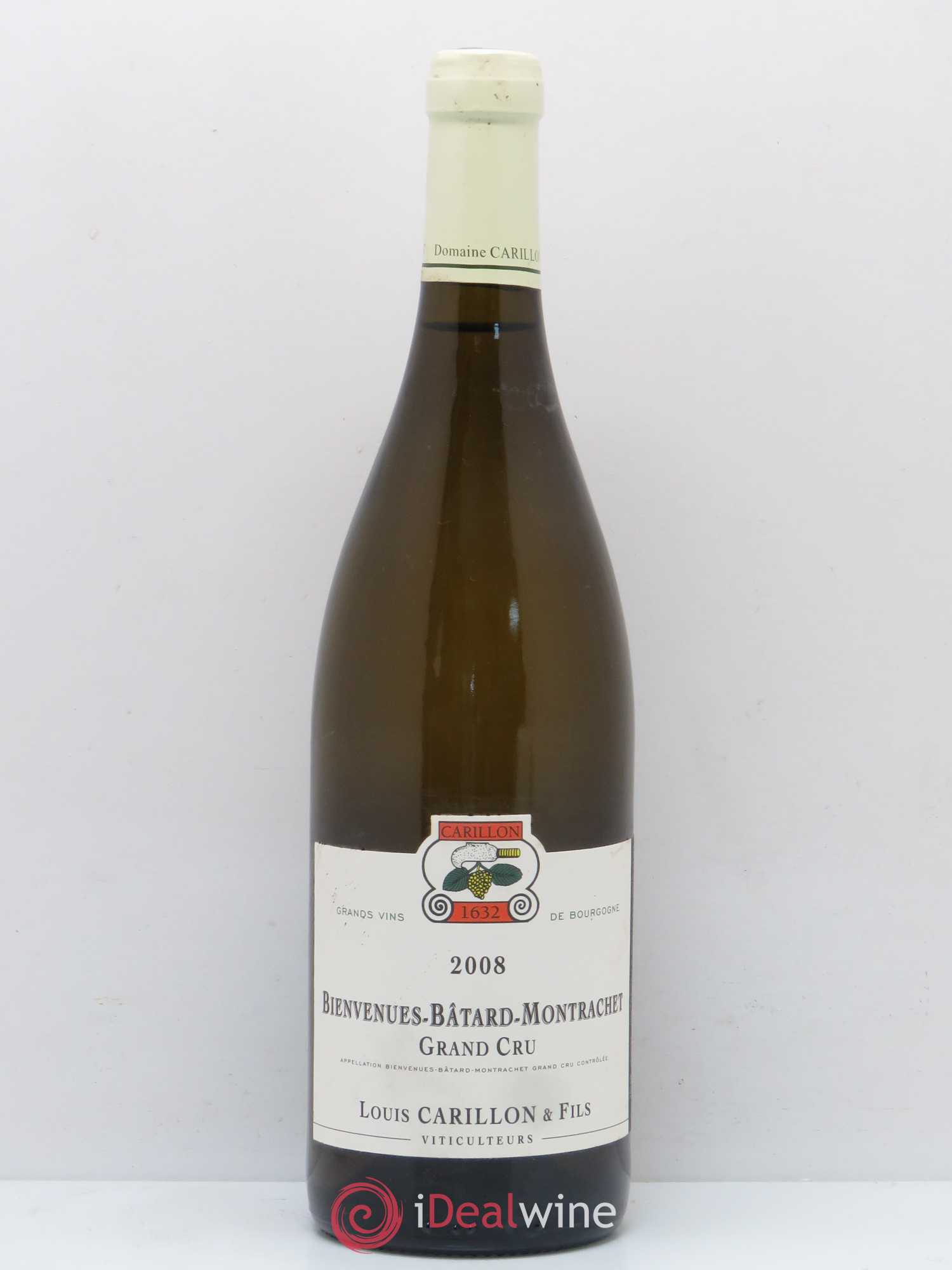Bienvenues-Bâtard-Montrachet Grand Cru Louis Carillon & Fils 2008 - Lot de 1 bouteille - 0