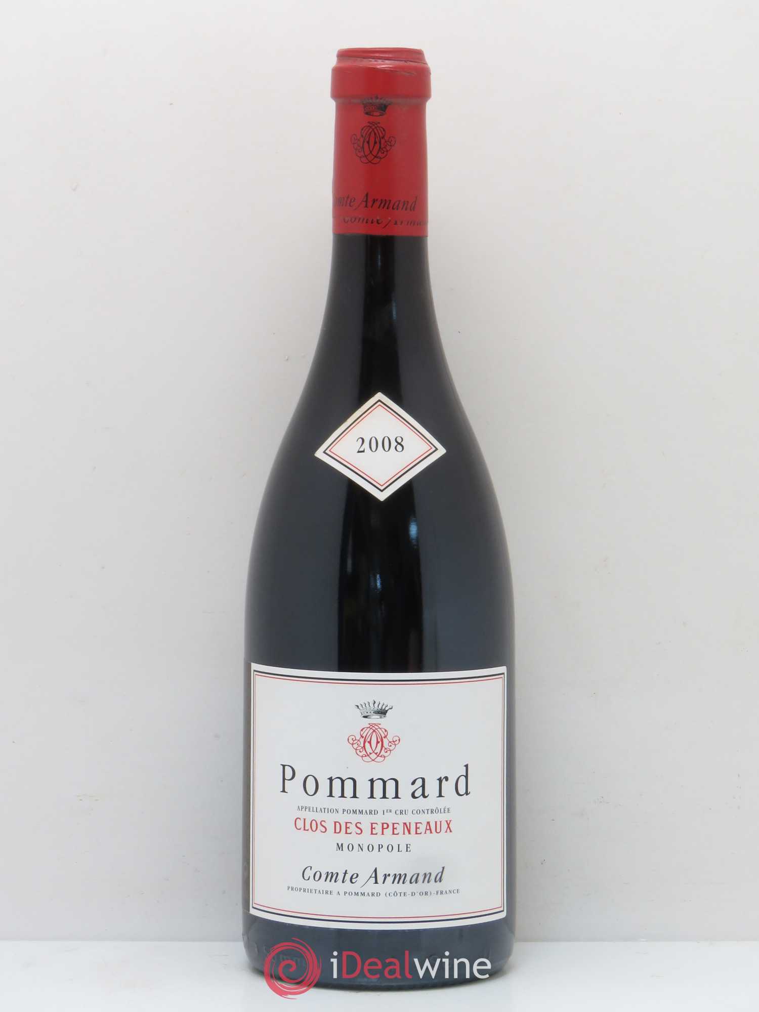 Pommard 1er Cru Clos des Epeneaux Comte Armand 2008 - Lot de 1 bouteille - 0