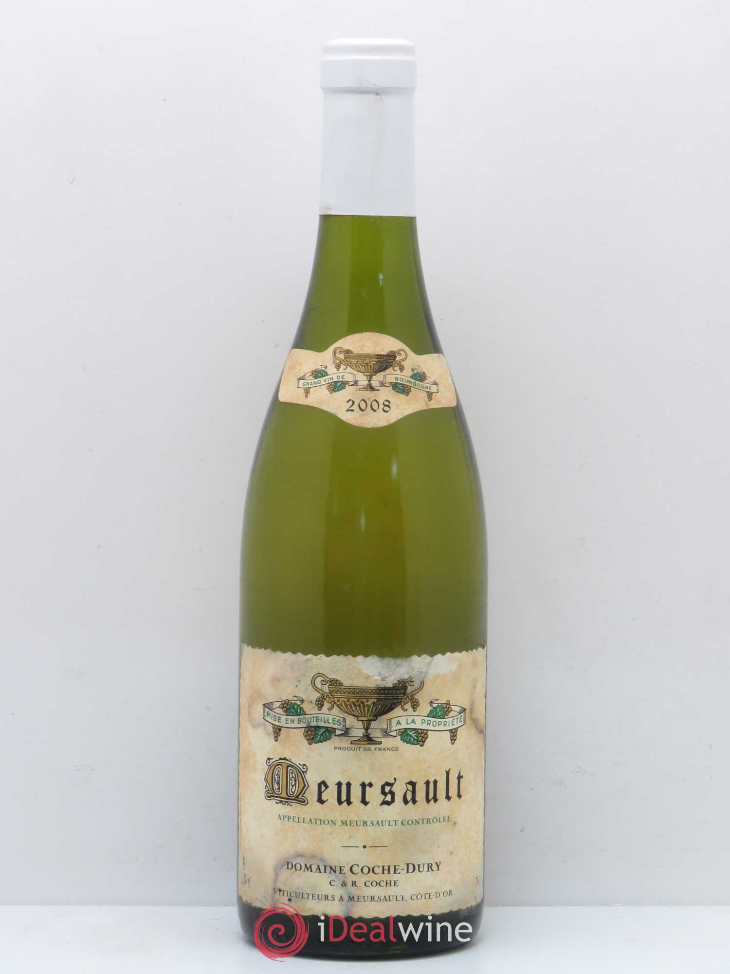 Meursault Coche Dury (Domaine) 2008 - Lot de 1 bouteille - 0