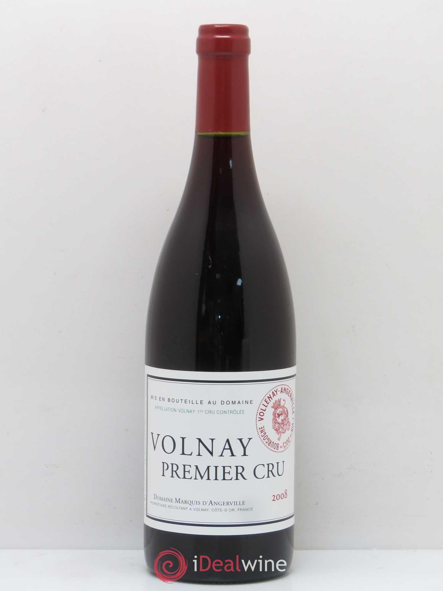 Volnay 1er Cru Marquis d'Angerville (Domaine) 2008 - Lot de 1 bouteille - 0