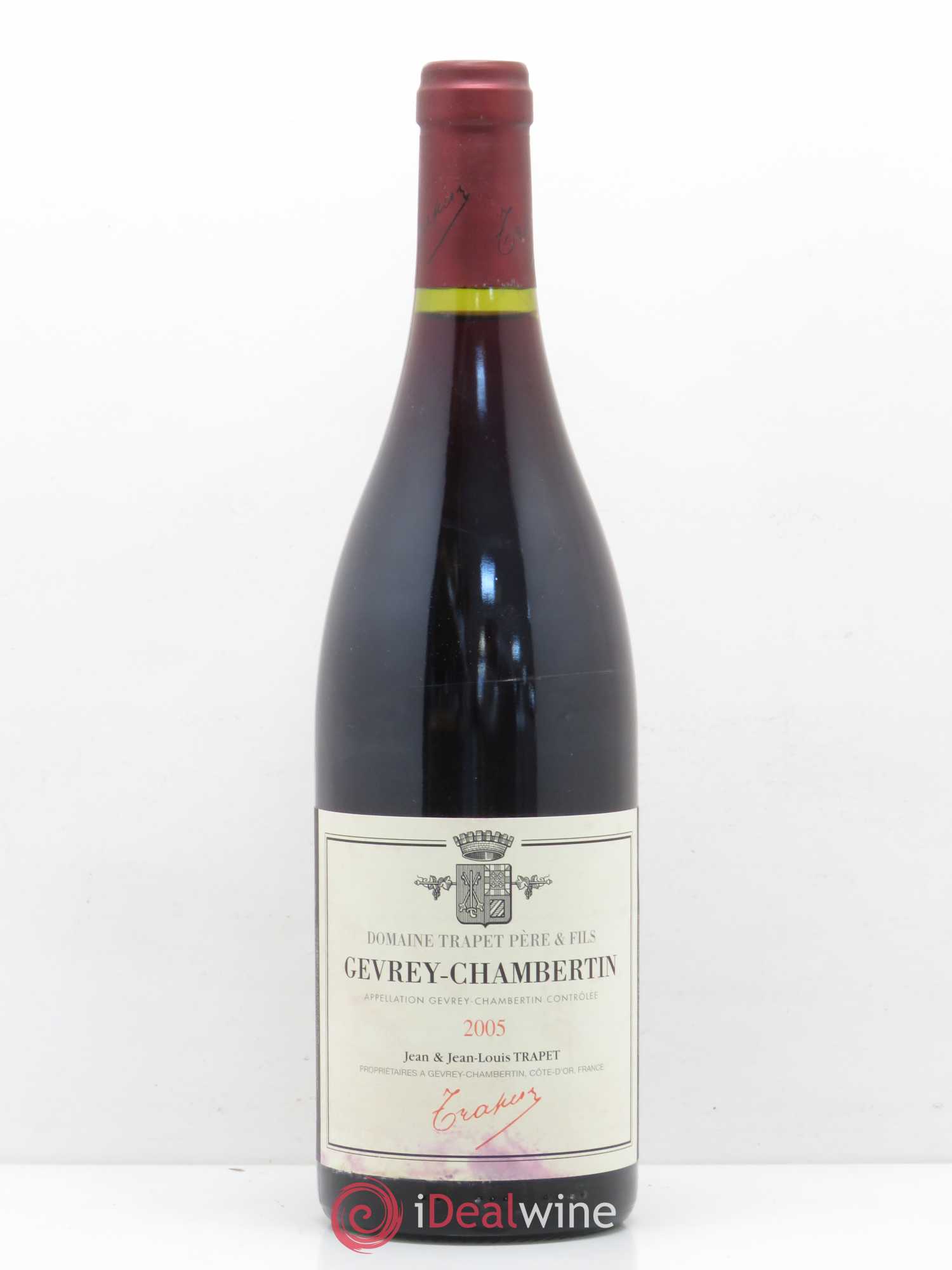 Gevrey-Chambertin Domaine Trapet 2005 - Lot de 1 bouteille - 0