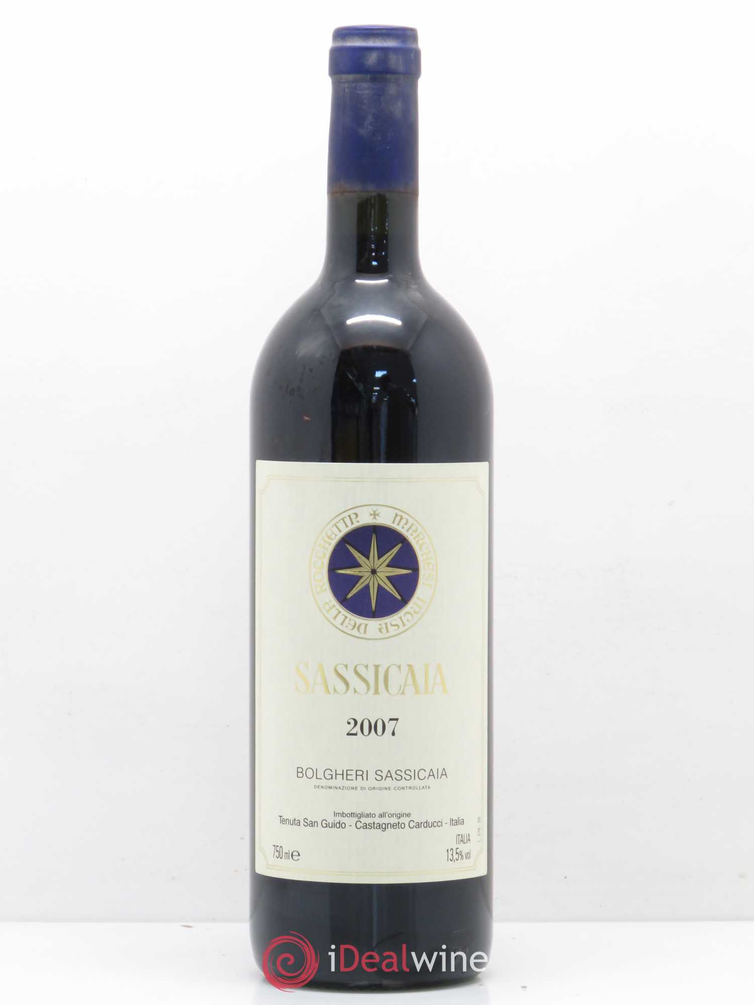Bolgheri DOC Sassicaia Tenuta San Guido 2007 - Lot de 1 bouteille - 0