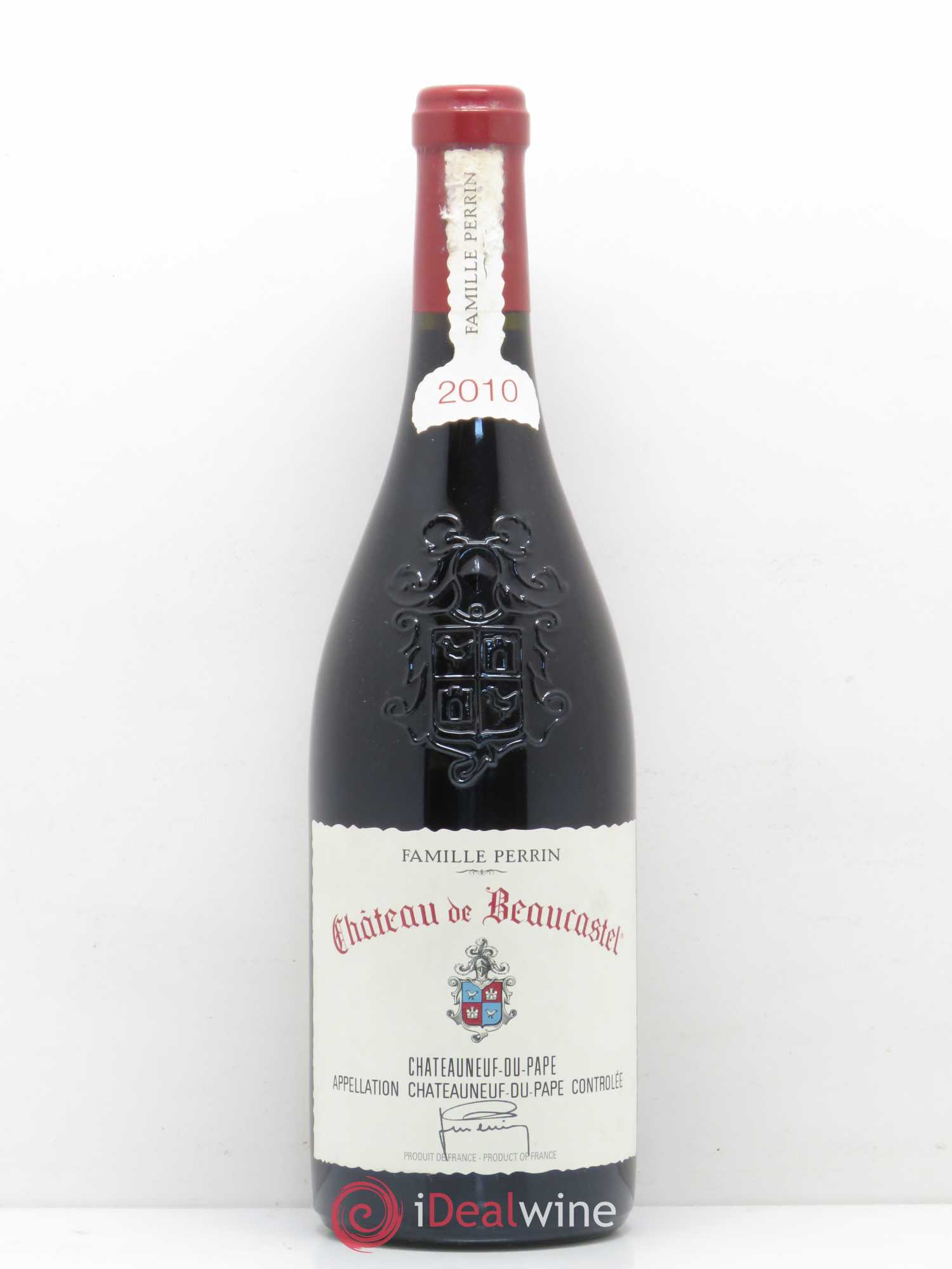 Châteauneuf-du-Pape Château de Beaucastel Famille Perrin 2010 - Lot de 1 bouteille - 0