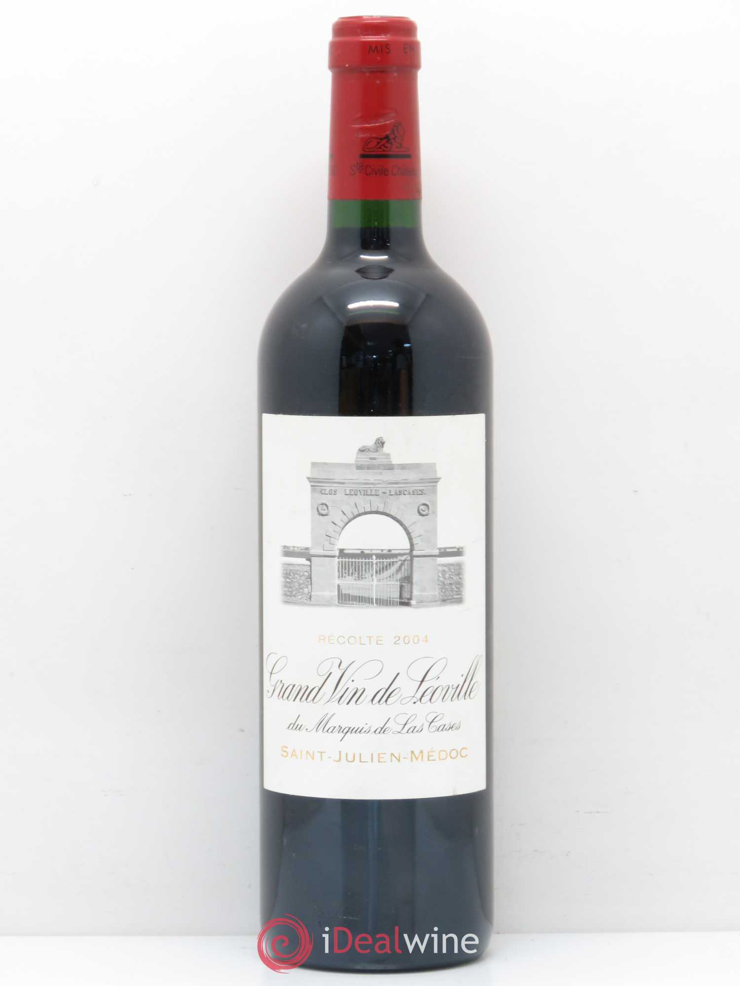 Château Léoville Las Cases 2ème Grand Cru Classé 2004 - Lot de 1 bouteille - 0