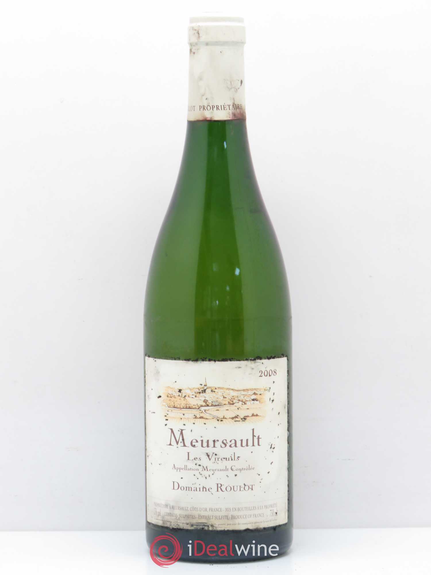 Meursault Les Vireuils Roulot (Domaine) 2008 - Lot de 1 bouteille - 0