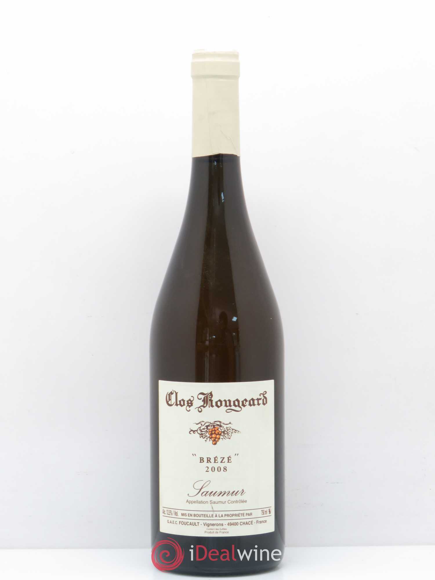 Saumur Brézé Clos Rougeard 2008 - Lot de 1 bouteille - 0