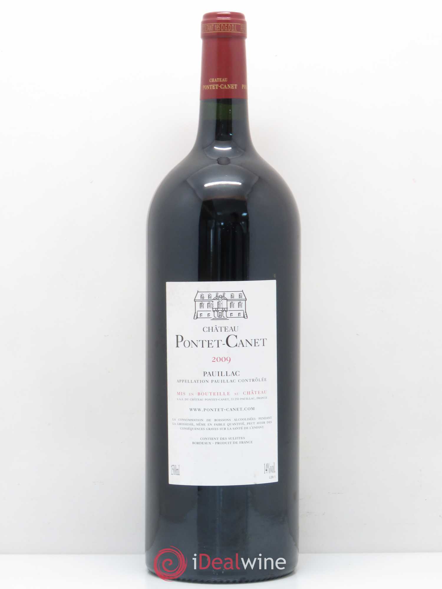 Château Pontet Canet 5ème Grand Cru Classé 2009 - Lot de 1 magnum - 1