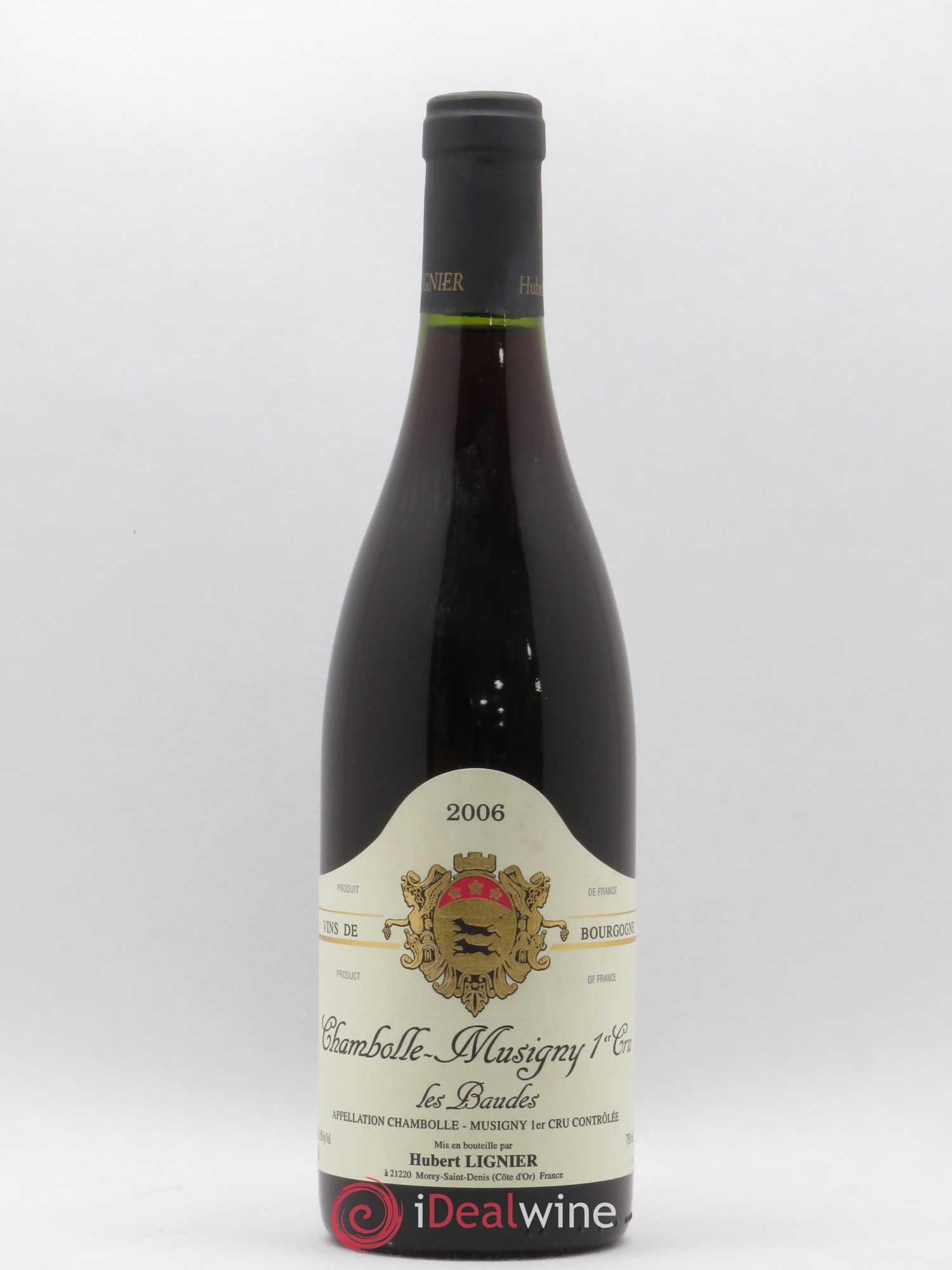 Chambolle-Musigny 1er Cru Les Baudes Hubert Lignier (Domaine) 2006 - Lot de 1 bouteille - 0