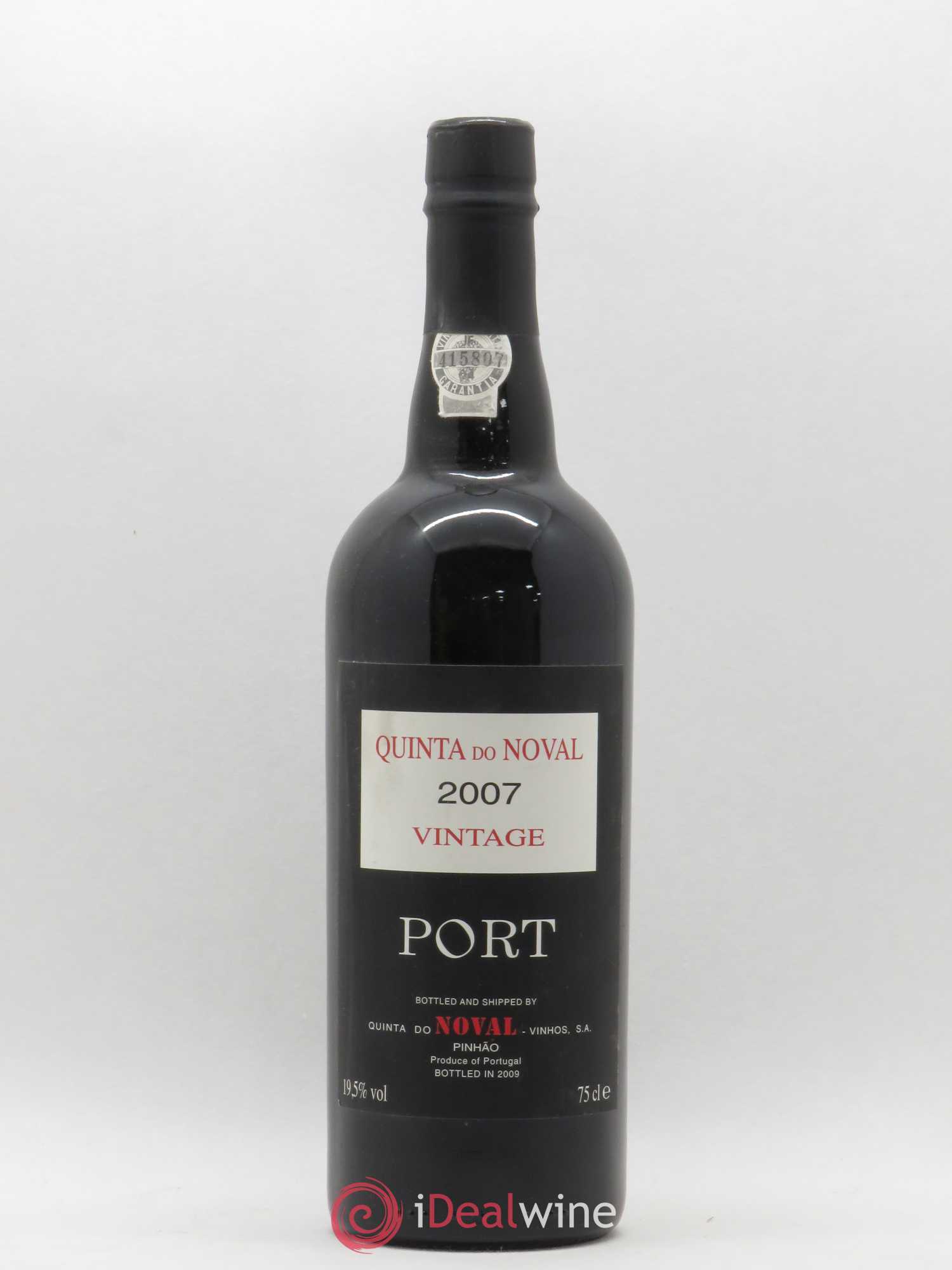 Porto Quinta Do Noval Vintage 2007 - Lot de 1 bouteille - 0