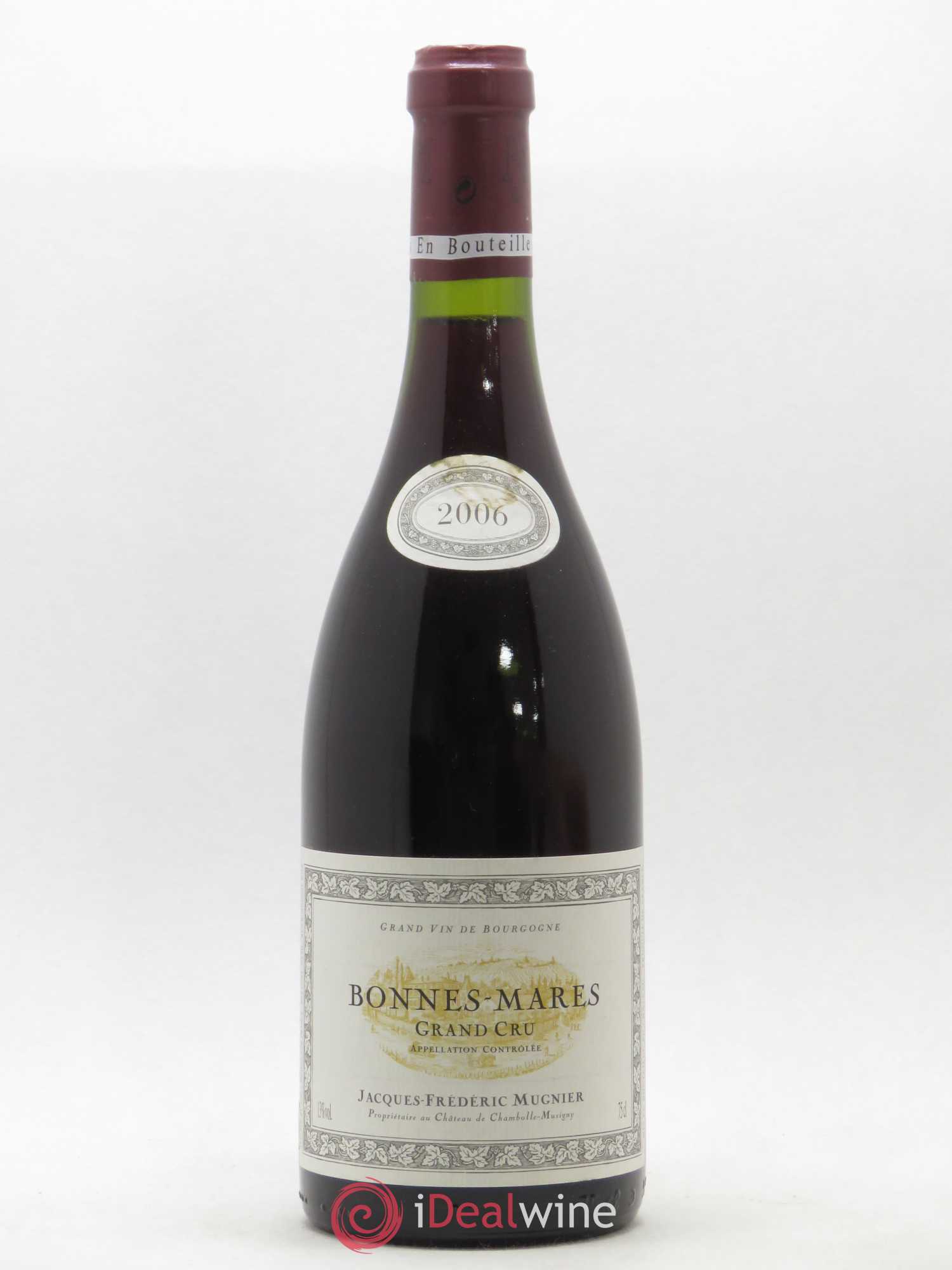 Bonnes-Mares Grand Cru Jacques-Frédéric Mugnier 2006 - Lot de 1 bouteille - 0