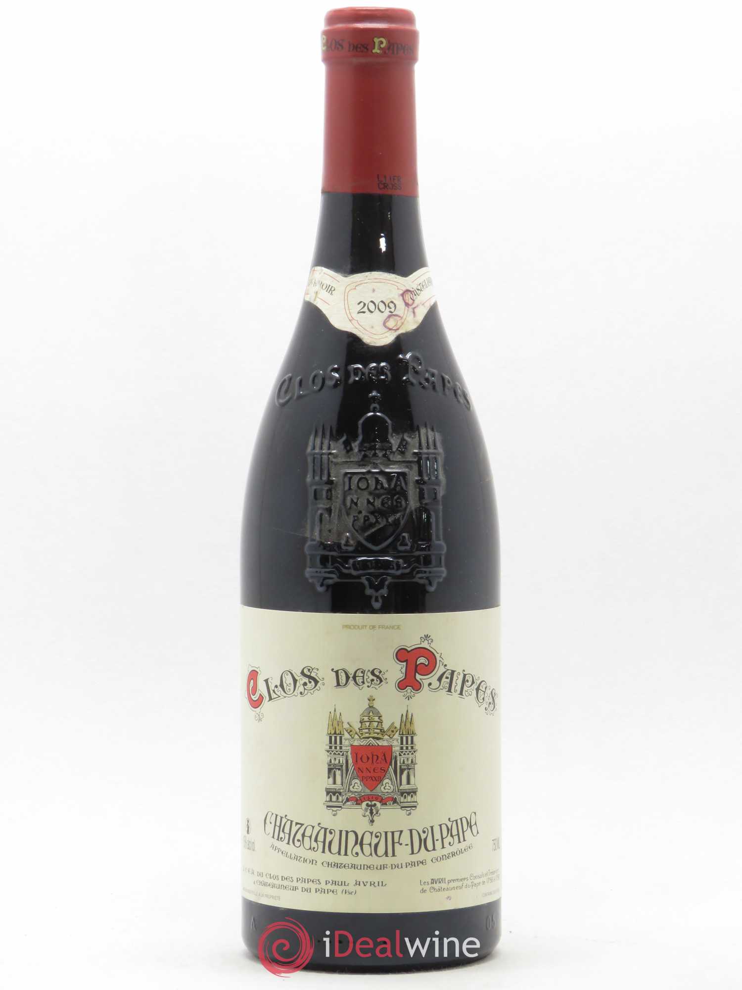 Châteauneuf-du-Pape Clos des Papes - Paul Avril 2009 - Lot de 1 bouteille - 0