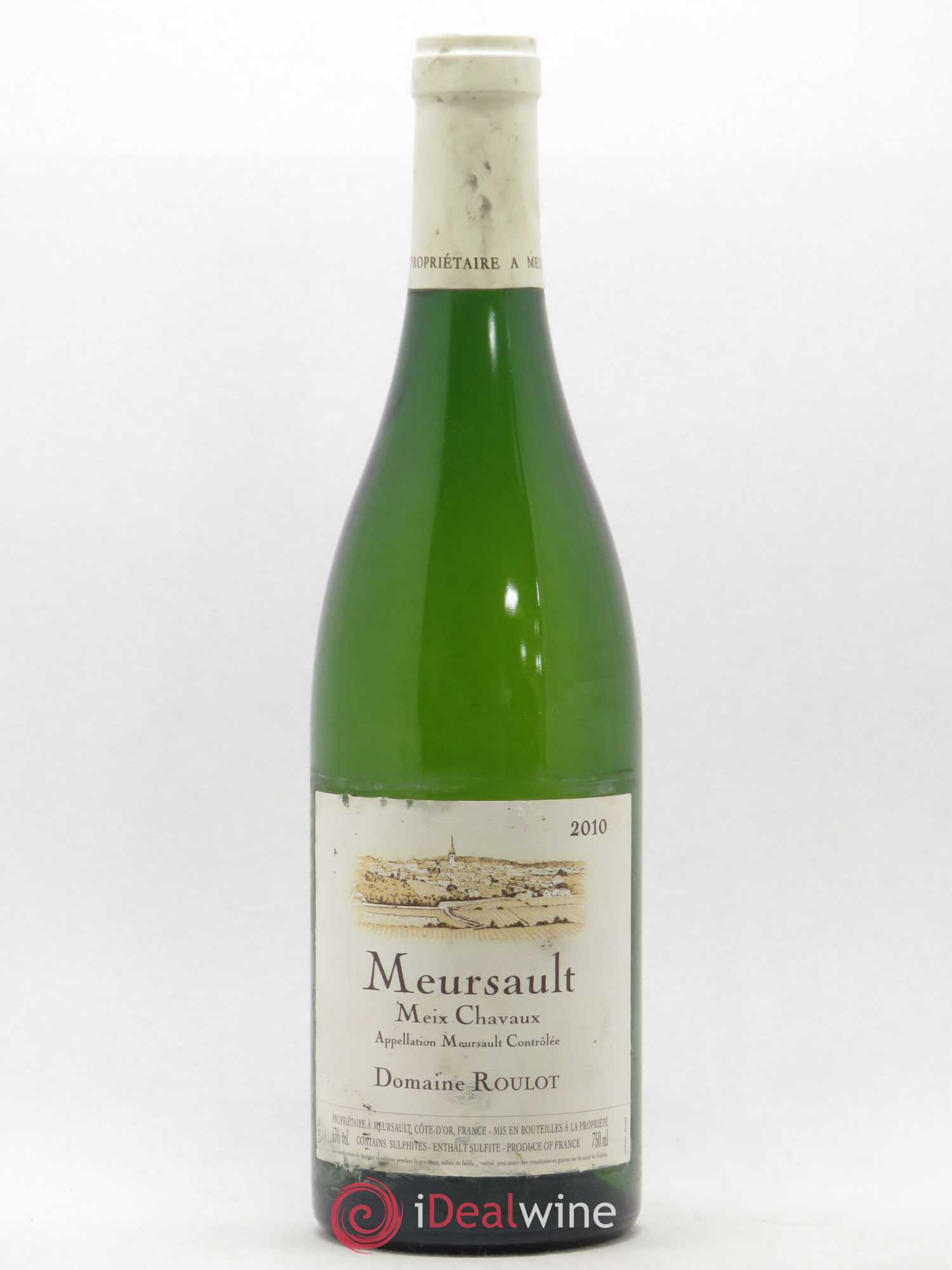 Meursault Meix Chavaux Roulot (Domaine) 2010 - Lot de 1 bouteille - 0