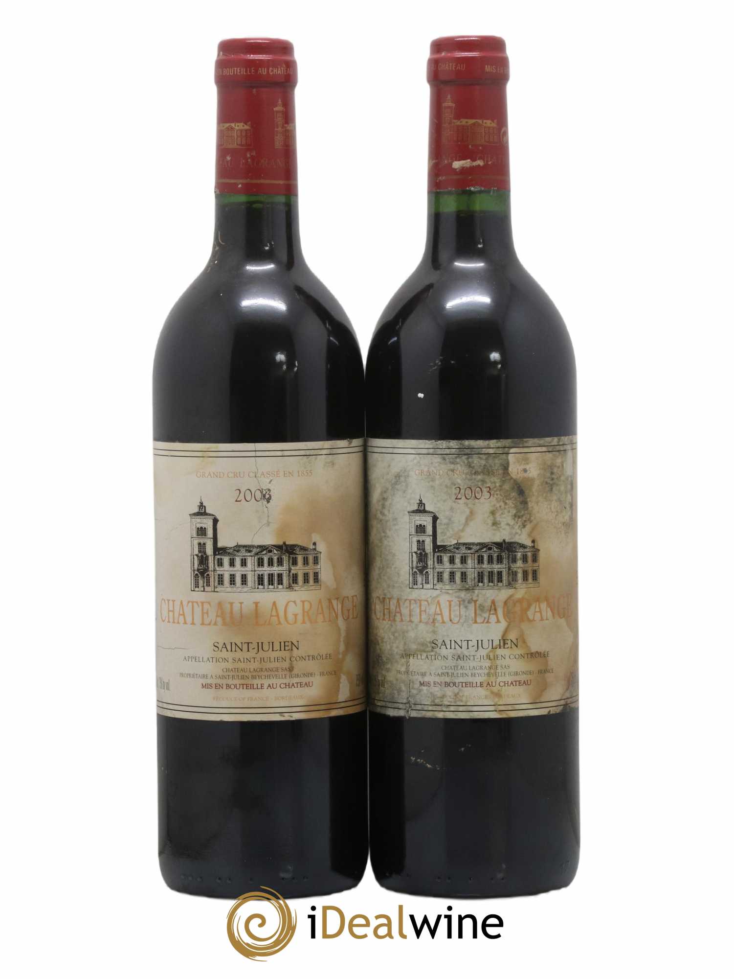 Château Lagrange 3ème Grand Cru Classé (sans prix de réserve) 2003 - Lot de 2 bouteilles - 0