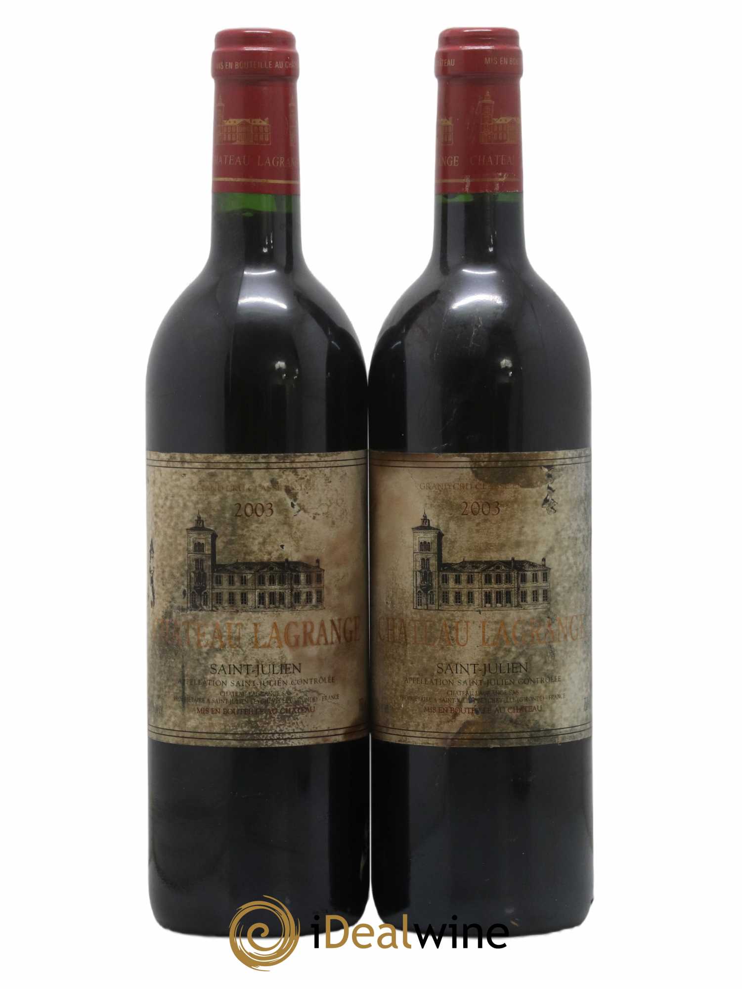 Château Lagrange 3ème Grand Cru Classé (sans prix de réserve) 2003 - Lot de 2 bouteilles - 0
