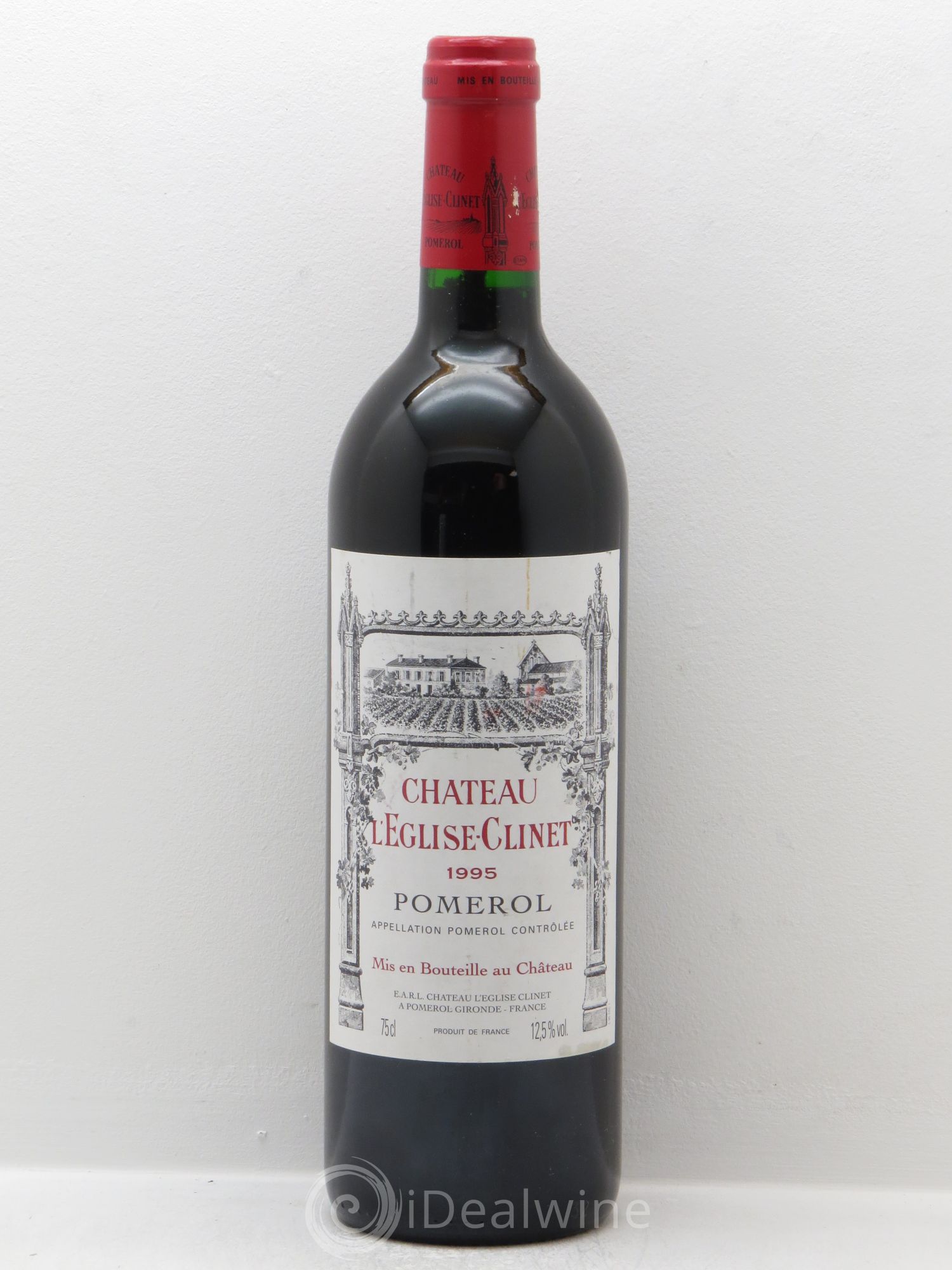 Château l' Église Clinet 1995 - Lot de 1 bouteille - 0