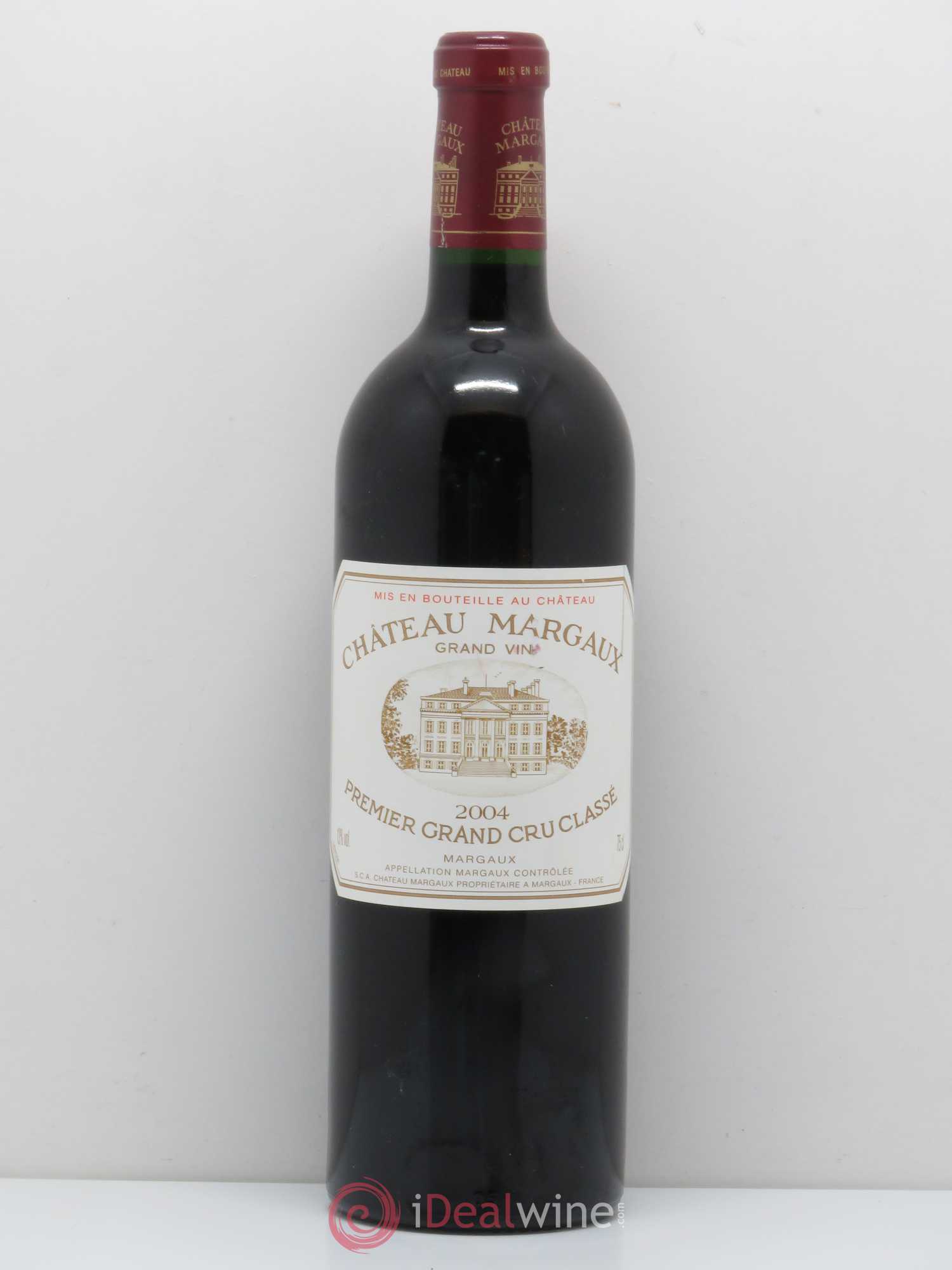 Château Margaux 1er Grand Cru Classé 2004 - Lot de 1 bouteille - 0