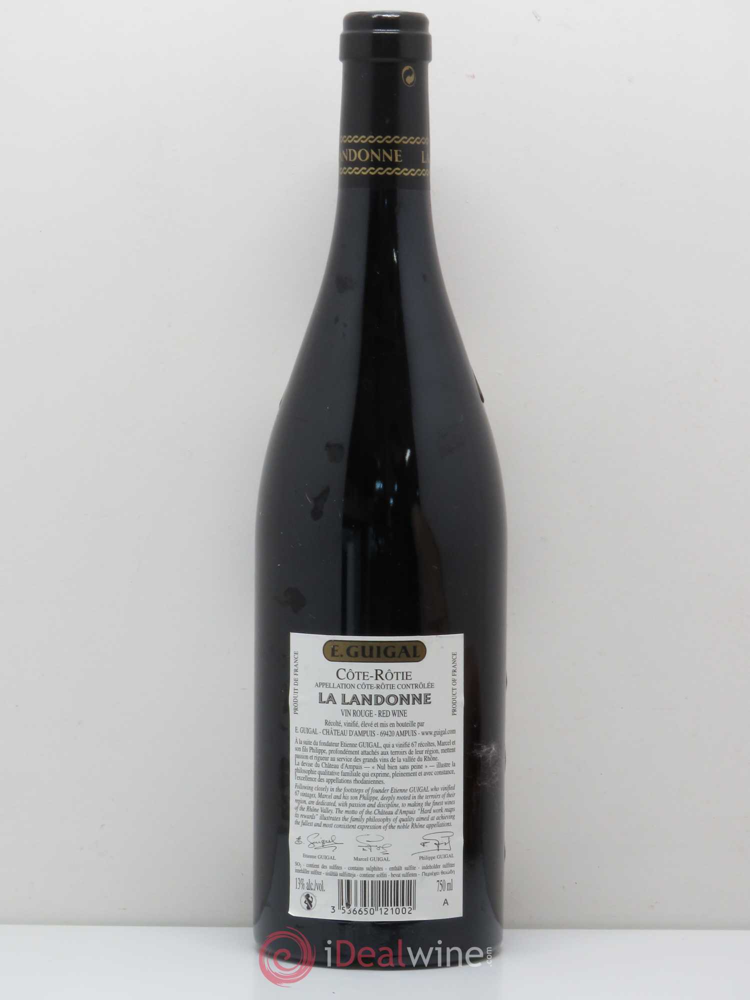 Côte-Rôtie La Landonne Guigal 2009 - Lot de 1 bouteille - 1