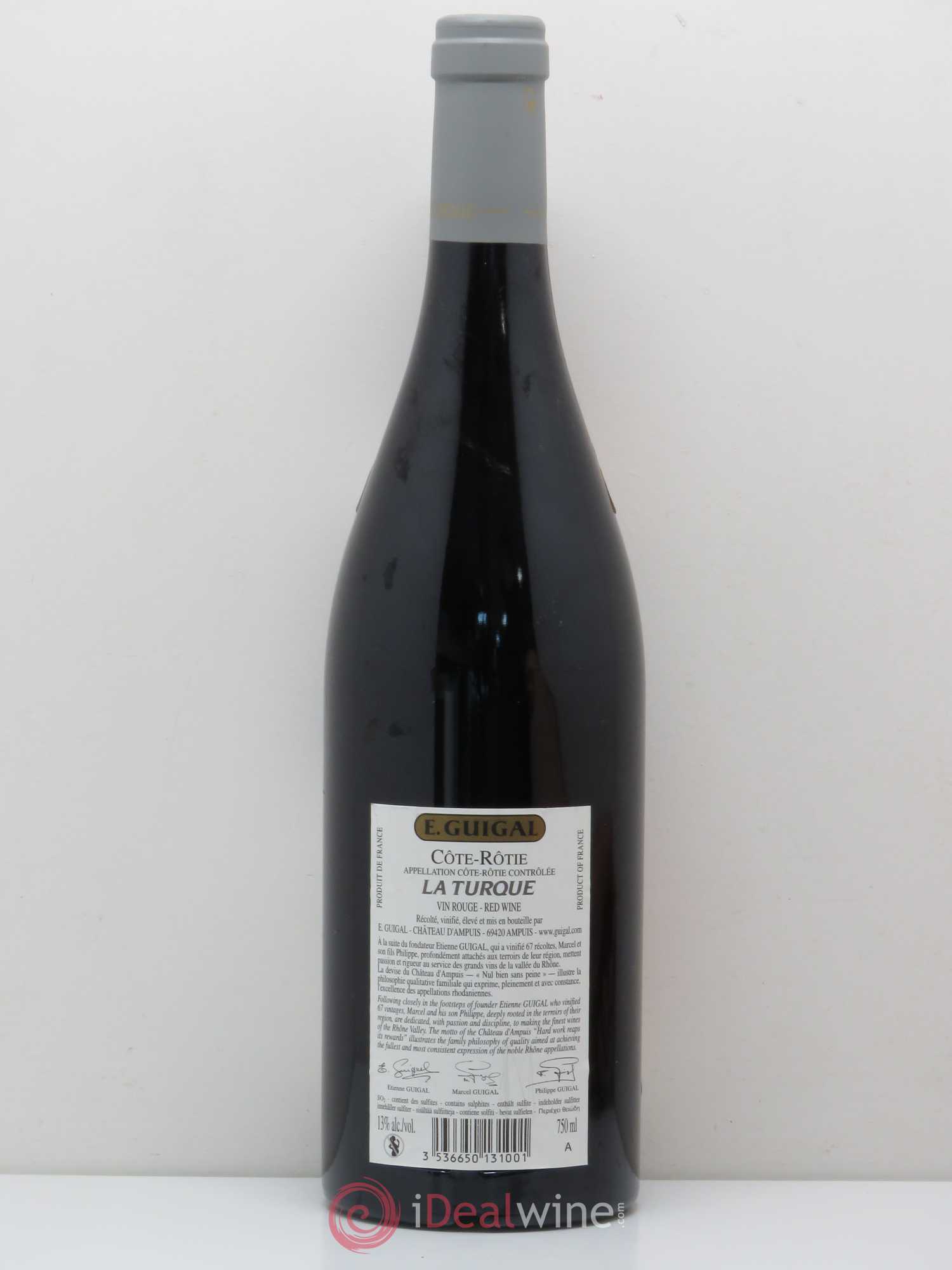 Côte-Rôtie La Turque Guigal 2009 - Lot de 1 bouteille - 1