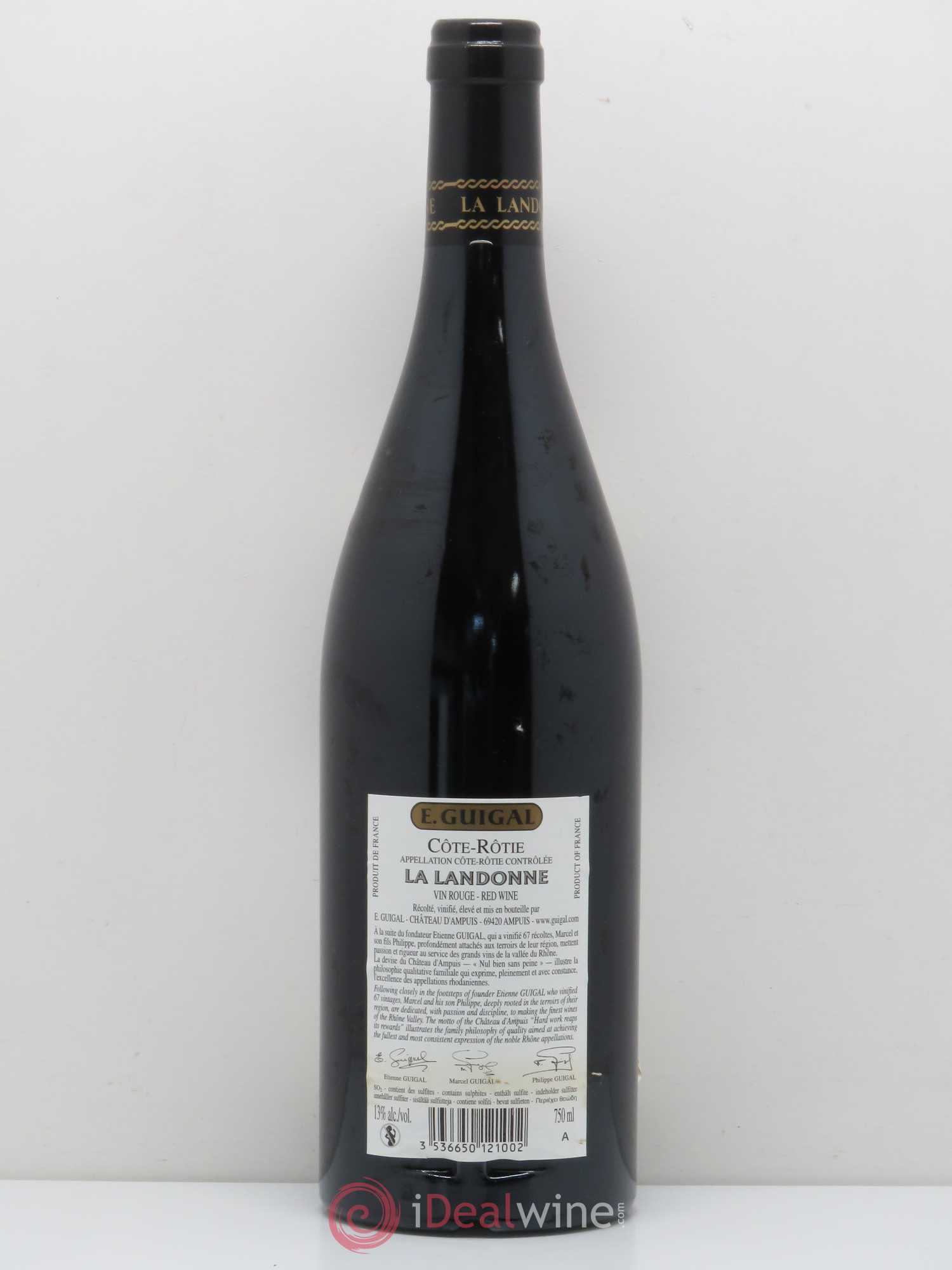 Côte-Rôtie La Landonne Guigal 2010 - Lot de 1 bouteille - 1