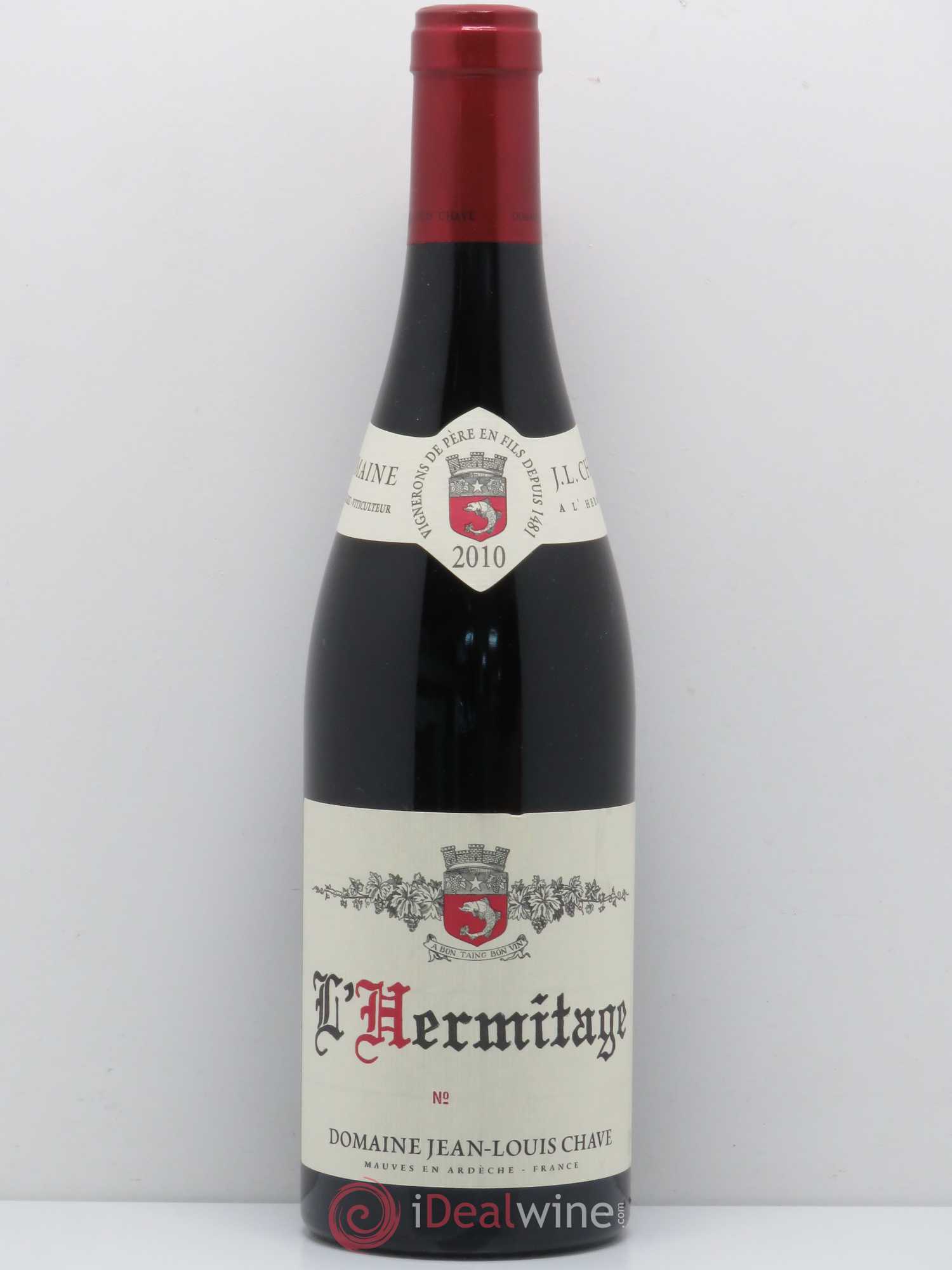 Hermitage Jean-Louis Chave 2010 - Lot de 1 bouteille - 0