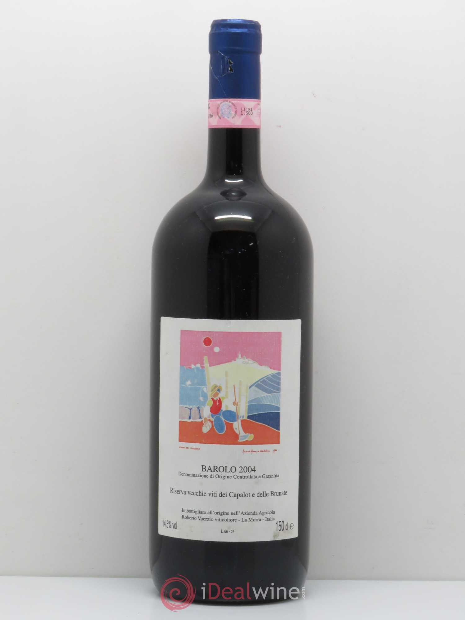 Barolo DOCG Riserva Vecchie Viti dei Capalot e delle Brunate Roberto Voerzio 2004 - Lot de 1 magnum - 0