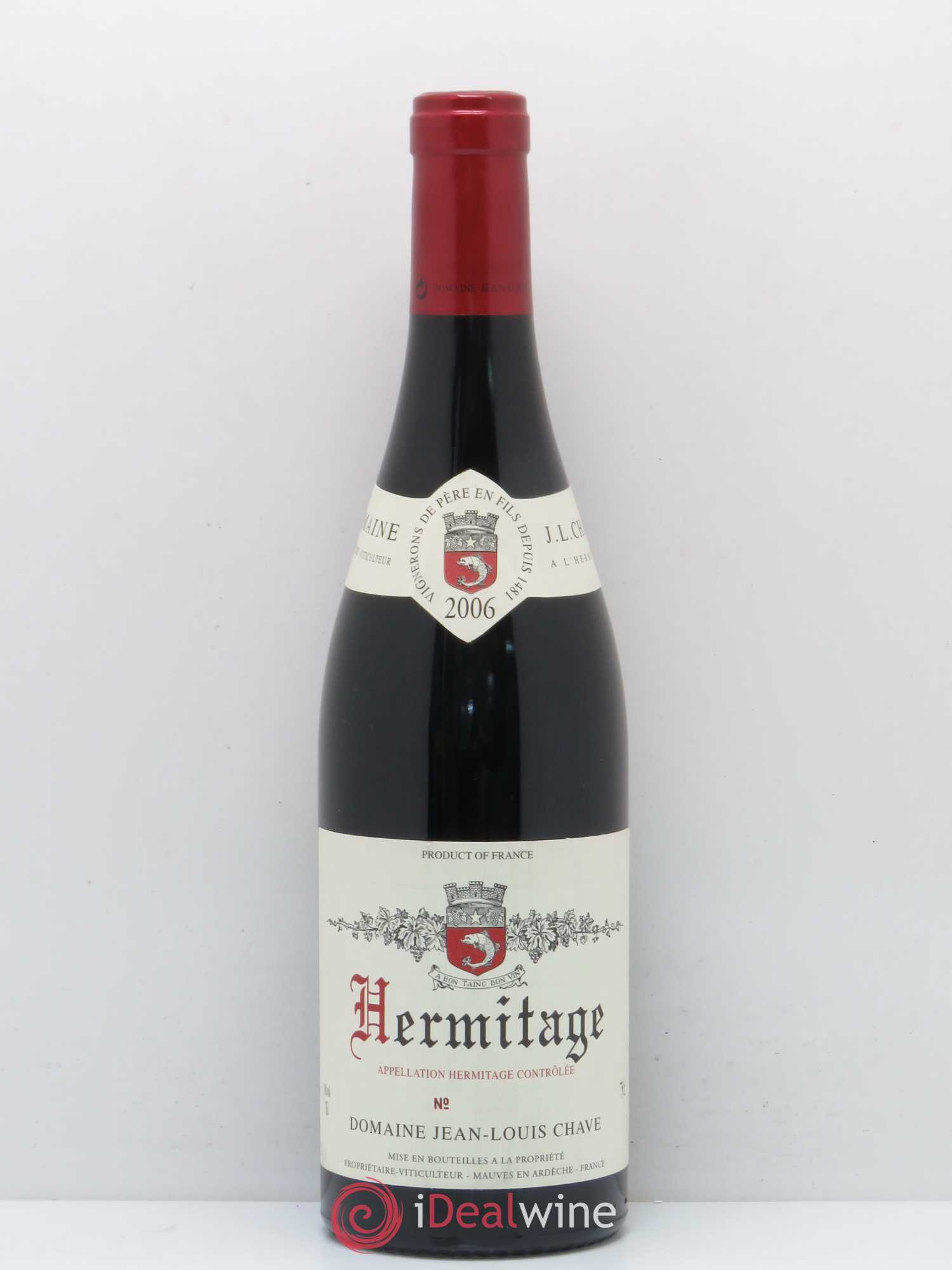 Hermitage Jean-Louis Chave 2006 - Lot de 1 bouteille - 0