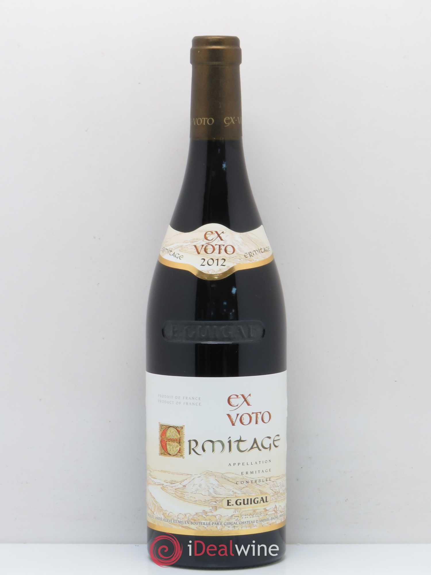 Ermitage Ex Voto Guigal 2012 - Lot de 1 bouteille - 0