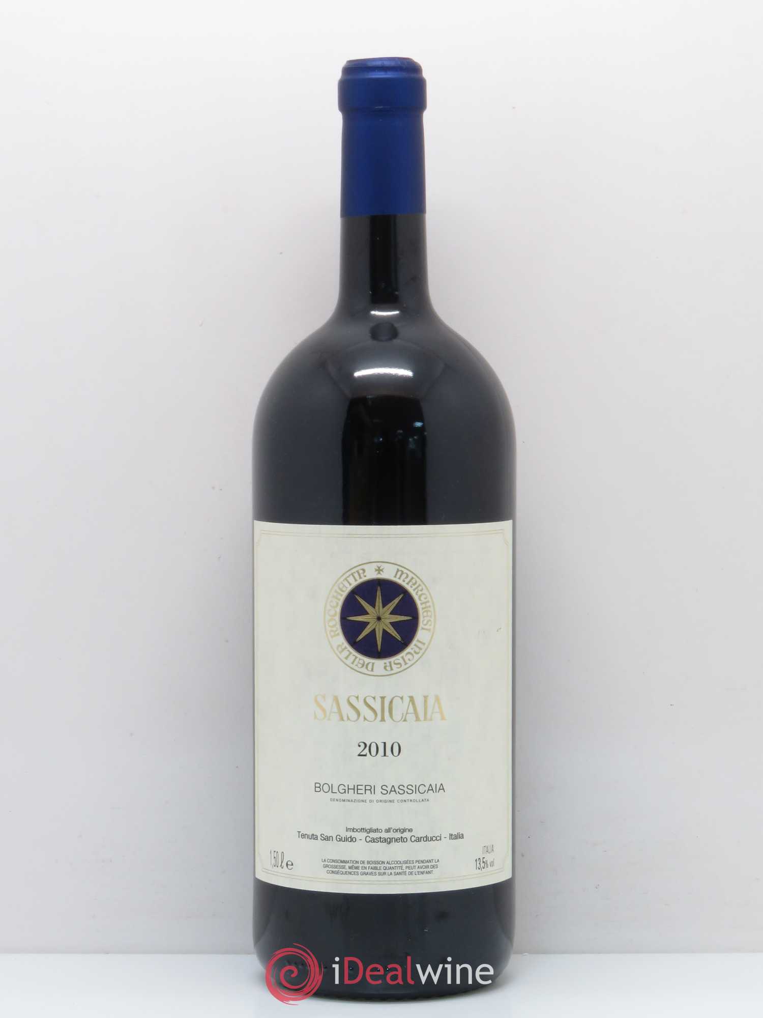 Bolgheri DOC Sassicaia Tenuta San Guido 2010 - Lot de 1 magnum - 0