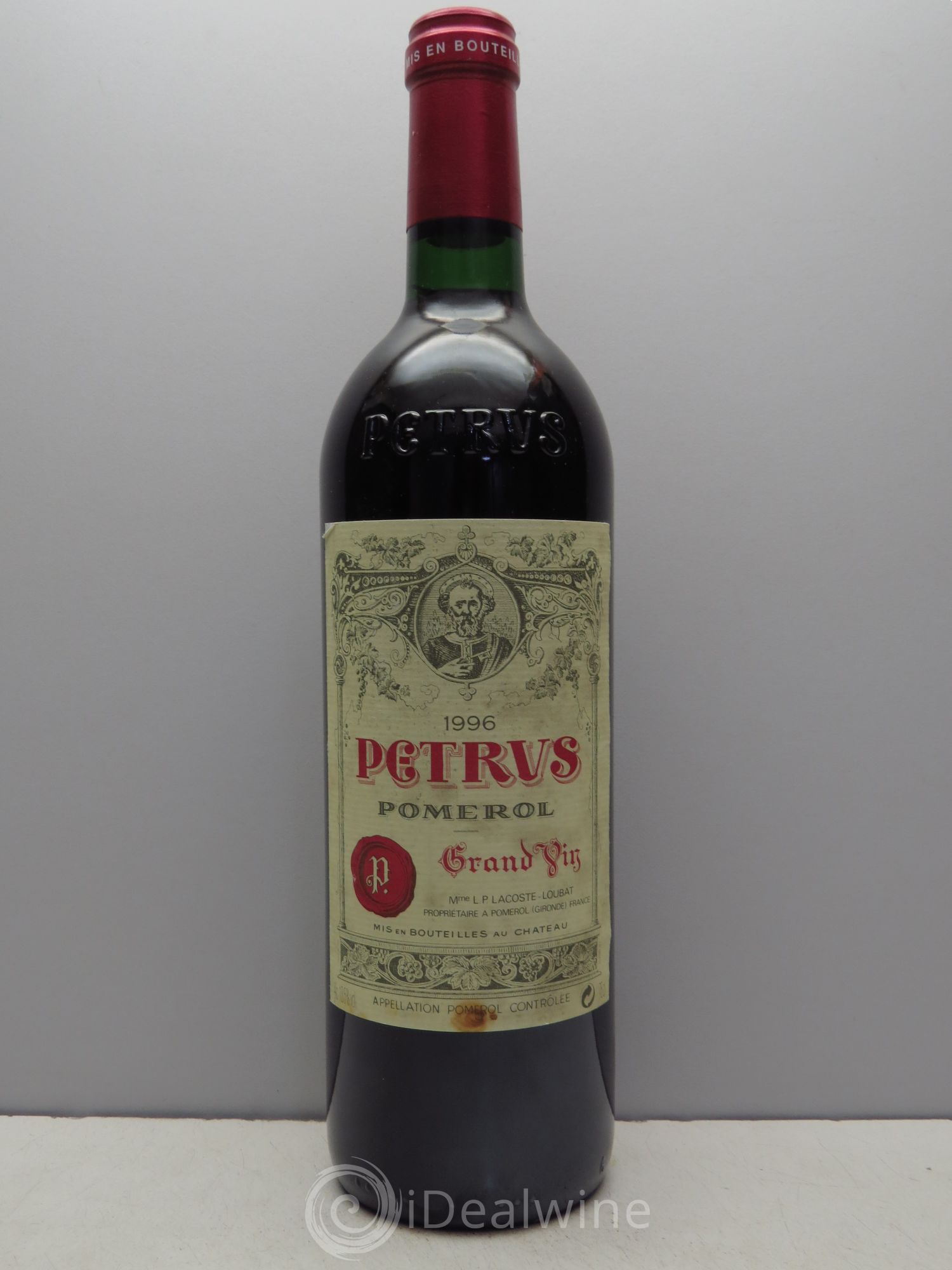 Petrus 1996 - Lot de 1 bouteille - 0