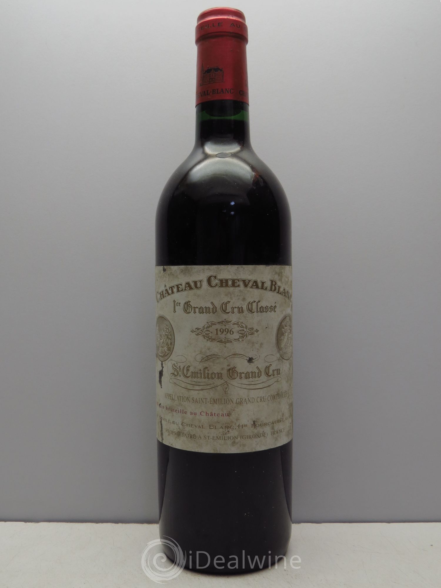 Château Cheval Blanc 1er Grand Cru Classé A 1996 - Lot de 1 bouteille - 0