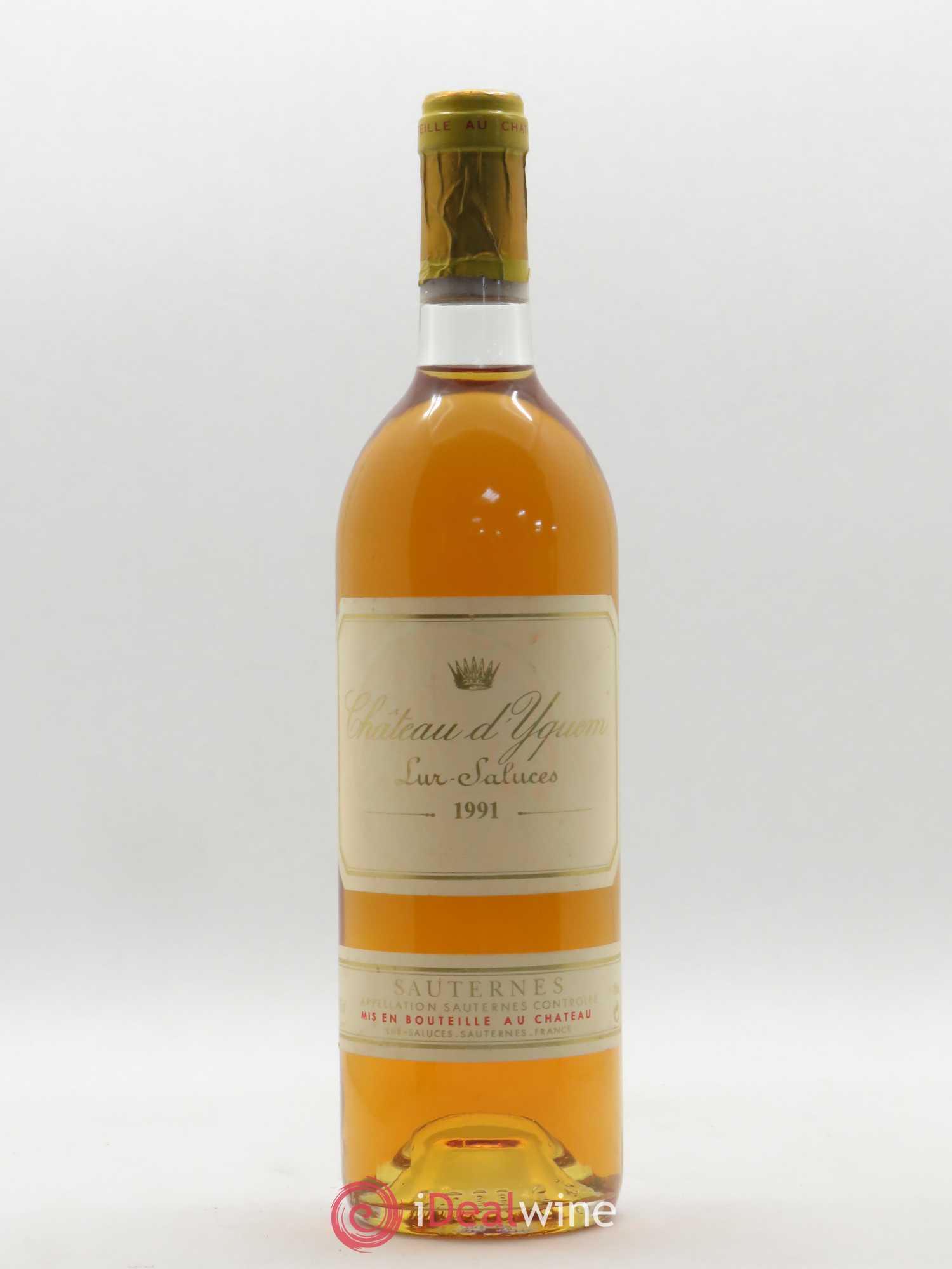 Château d' Yquem 1er Cru Classé Supérieur 1991 - Lotto di 1 bottiglia - 0