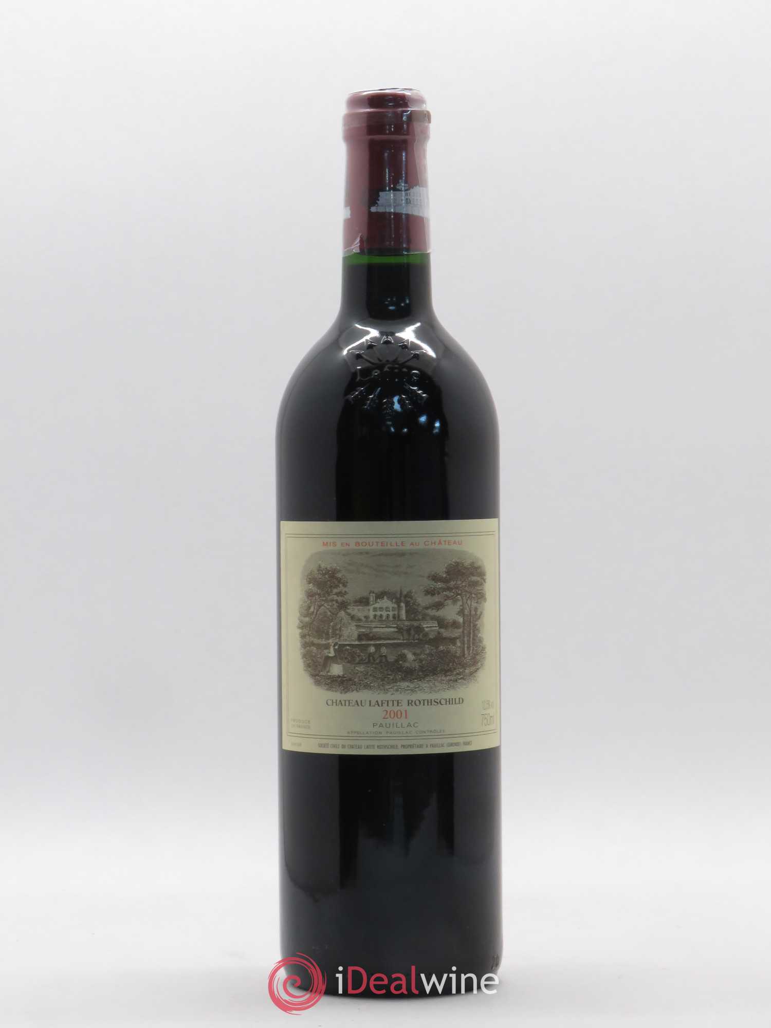 Château Lafite Rothschild 1er Grand Cru Classé 2001 - Lot de 1 bouteille - 0