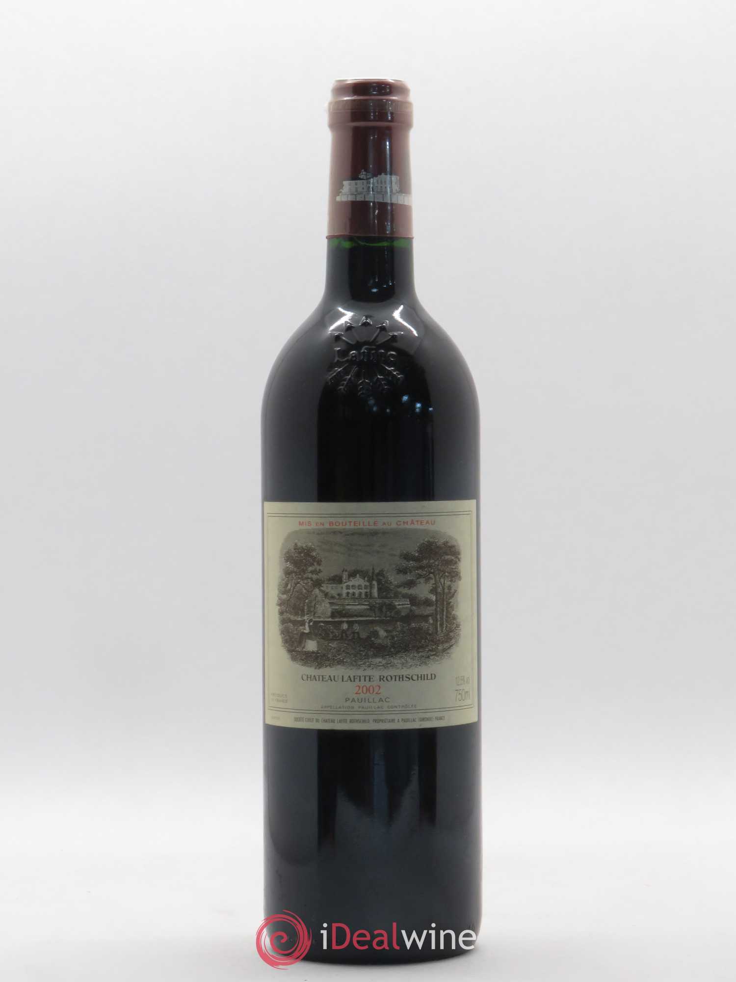 Château Lafite Rothschild 1er Grand Cru Classé 2002 - Lot de 1 bouteille - 0