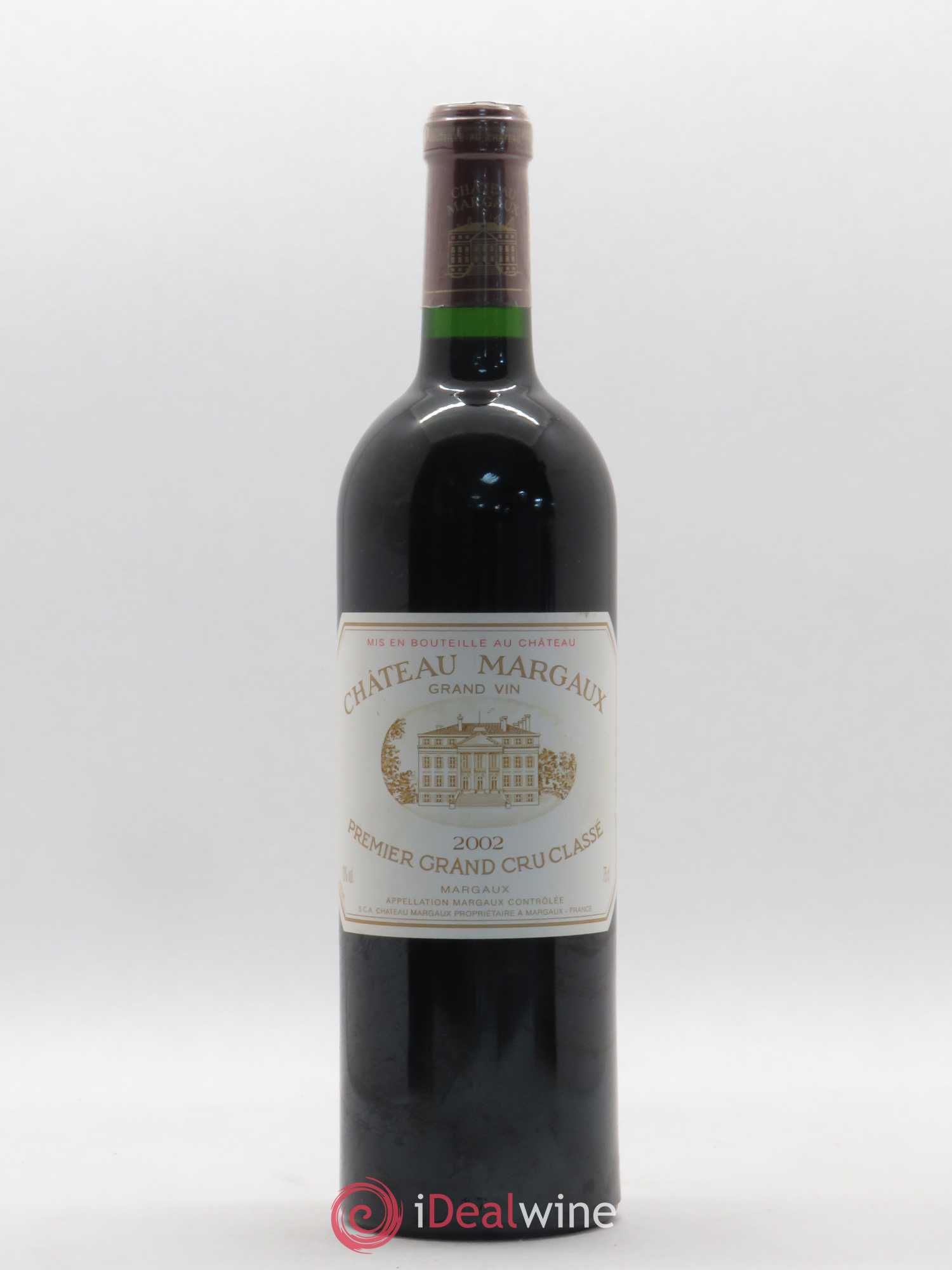 Château Margaux 1er Grand Cru Classé 2002 - Lot de 1 bouteille - 0