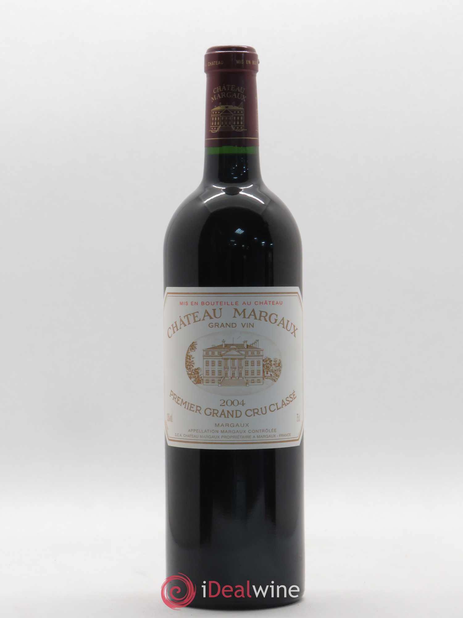 Château Margaux 1er Grand Cru Classé 2004 - Lot de 1 bouteille - 0
