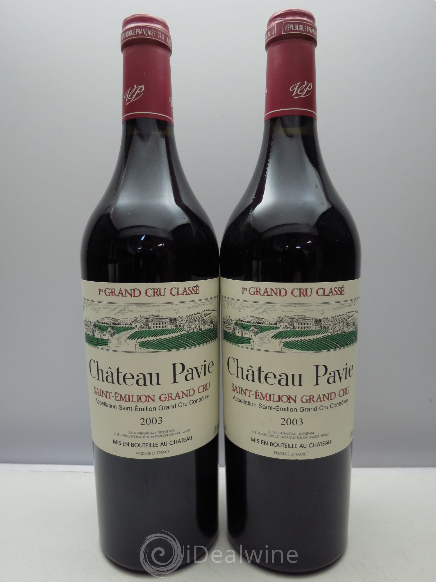 Château Pavie 1er Grand Cru Classé A 2003 - Lot de 6 bouteilles - 2