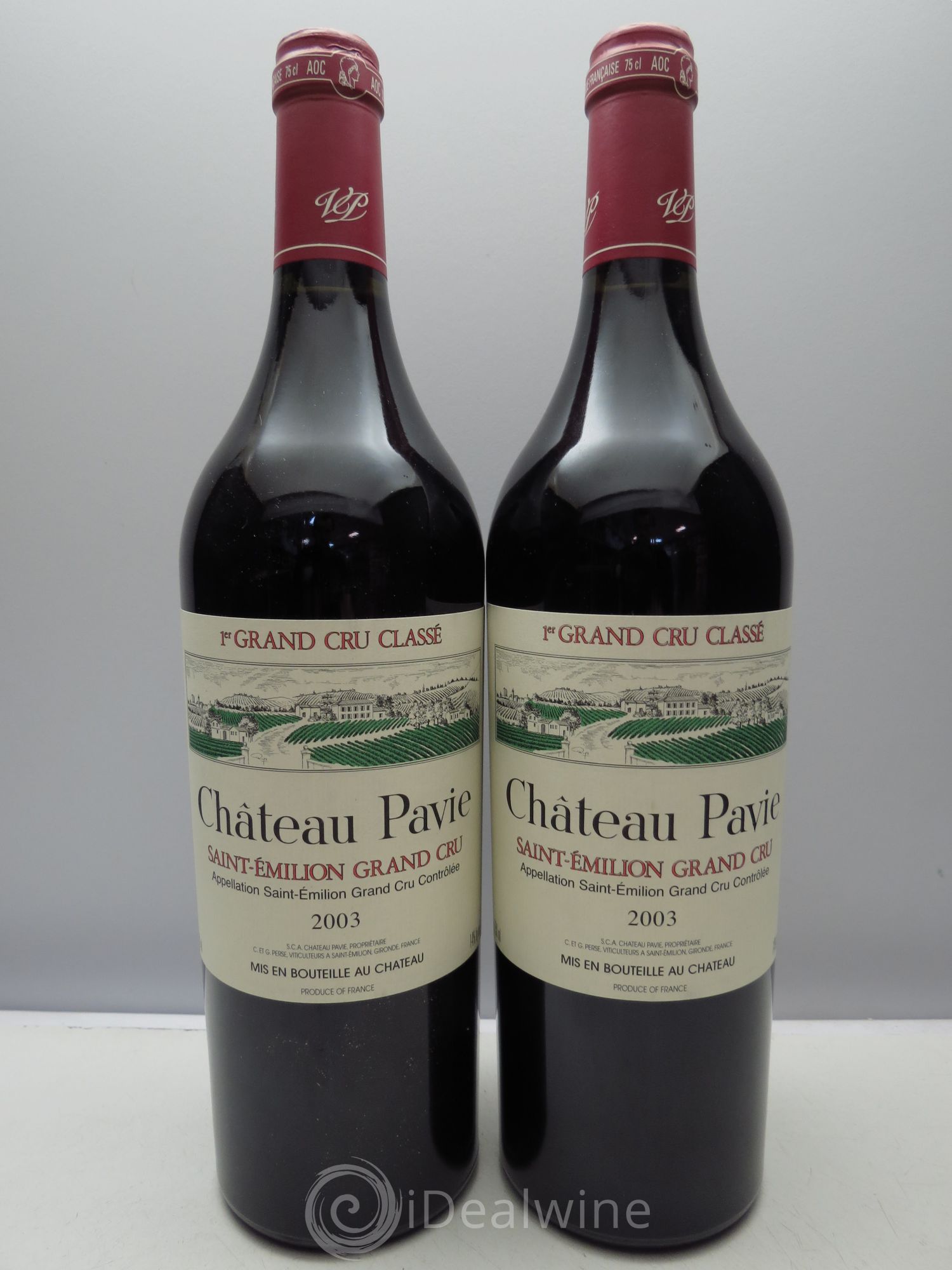 Château Pavie 1er Grand Cru Classé A 2003 - Lot de 6 bouteilles - 3