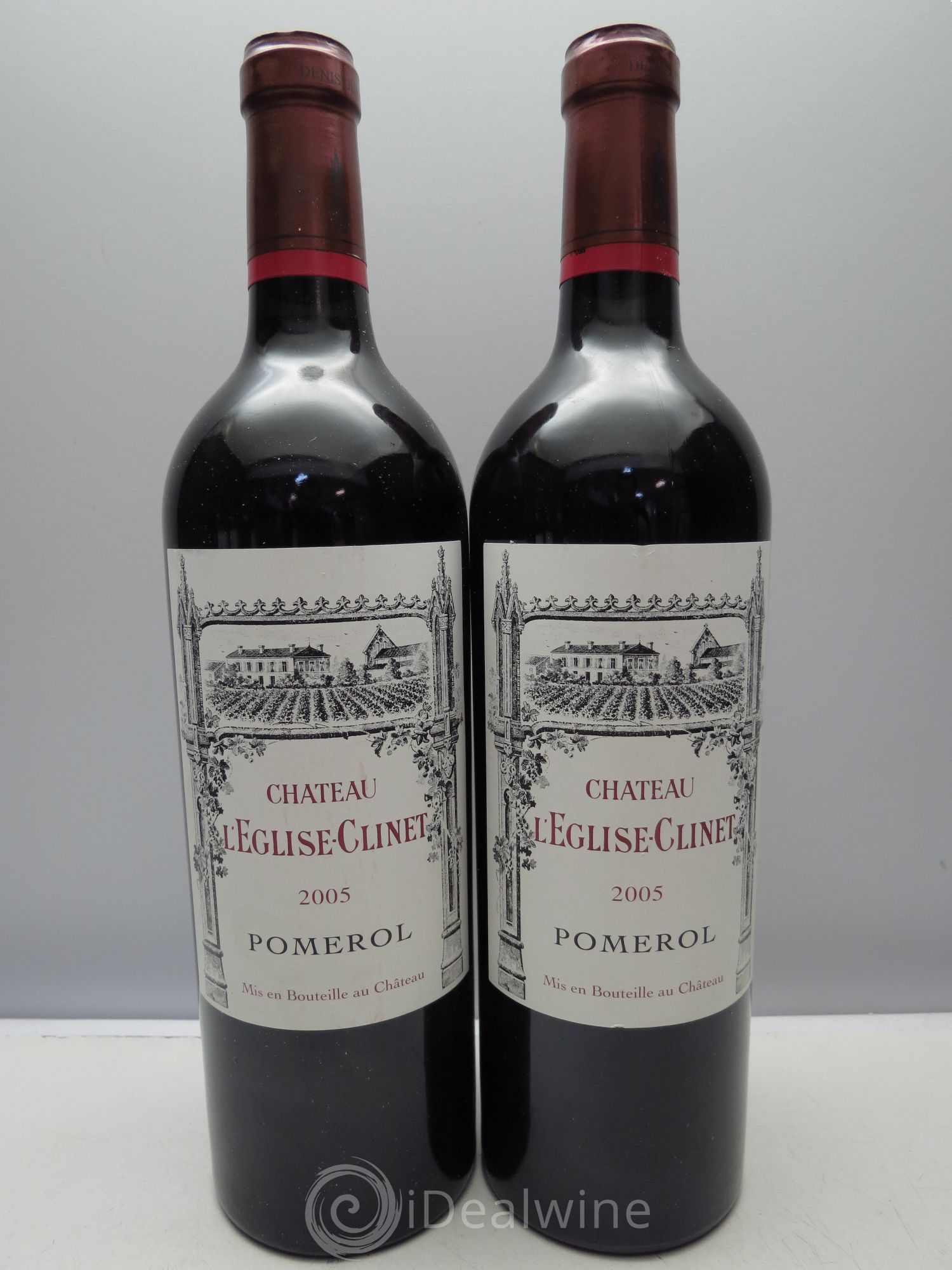 Château l' Église Clinet 2005 - Lot de 6 bouteilles - 1
