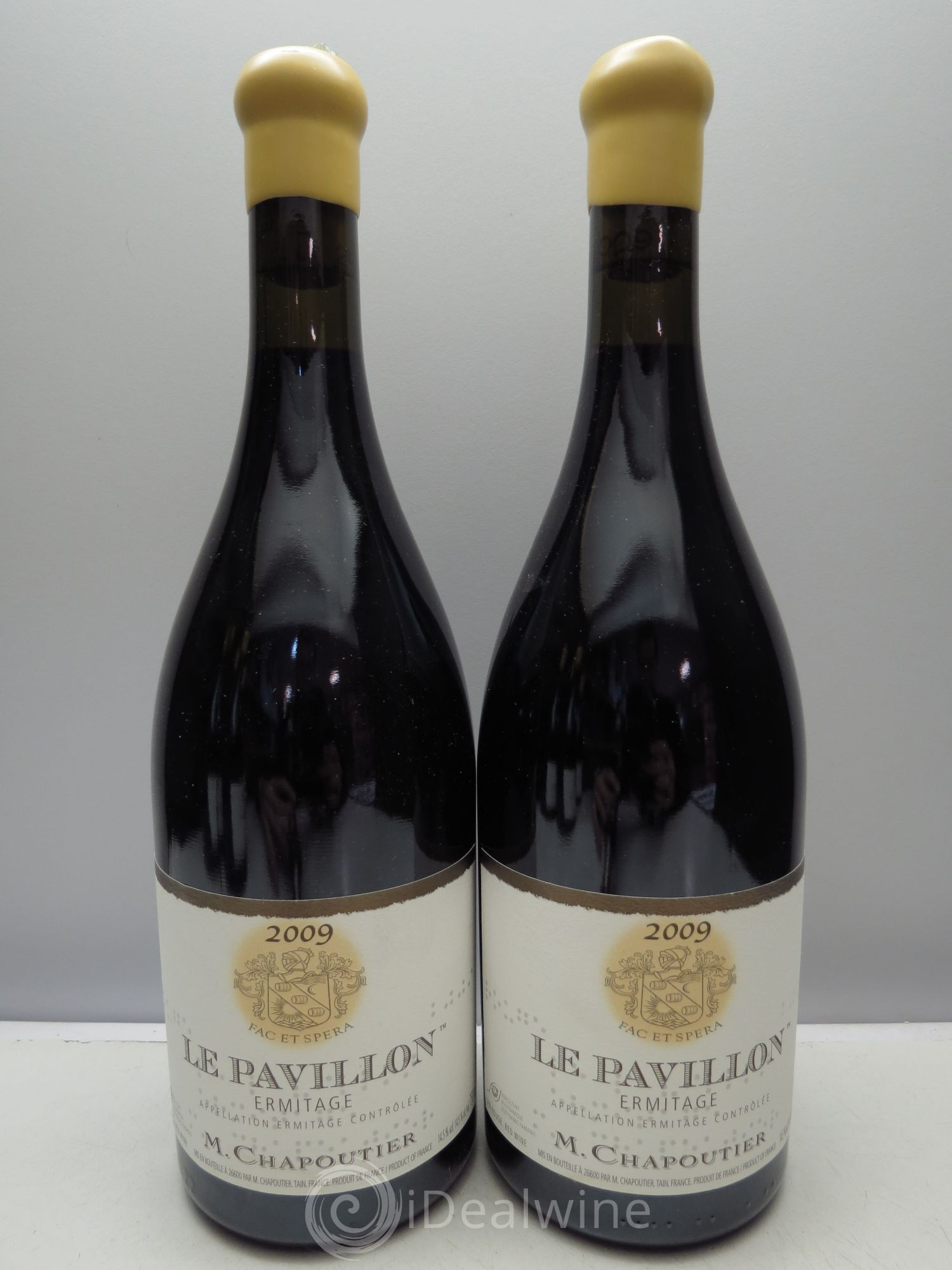 Hermitage Ermitage Le Pavillon Chapoutier 2009 - Lot de 6 bouteilles - 1