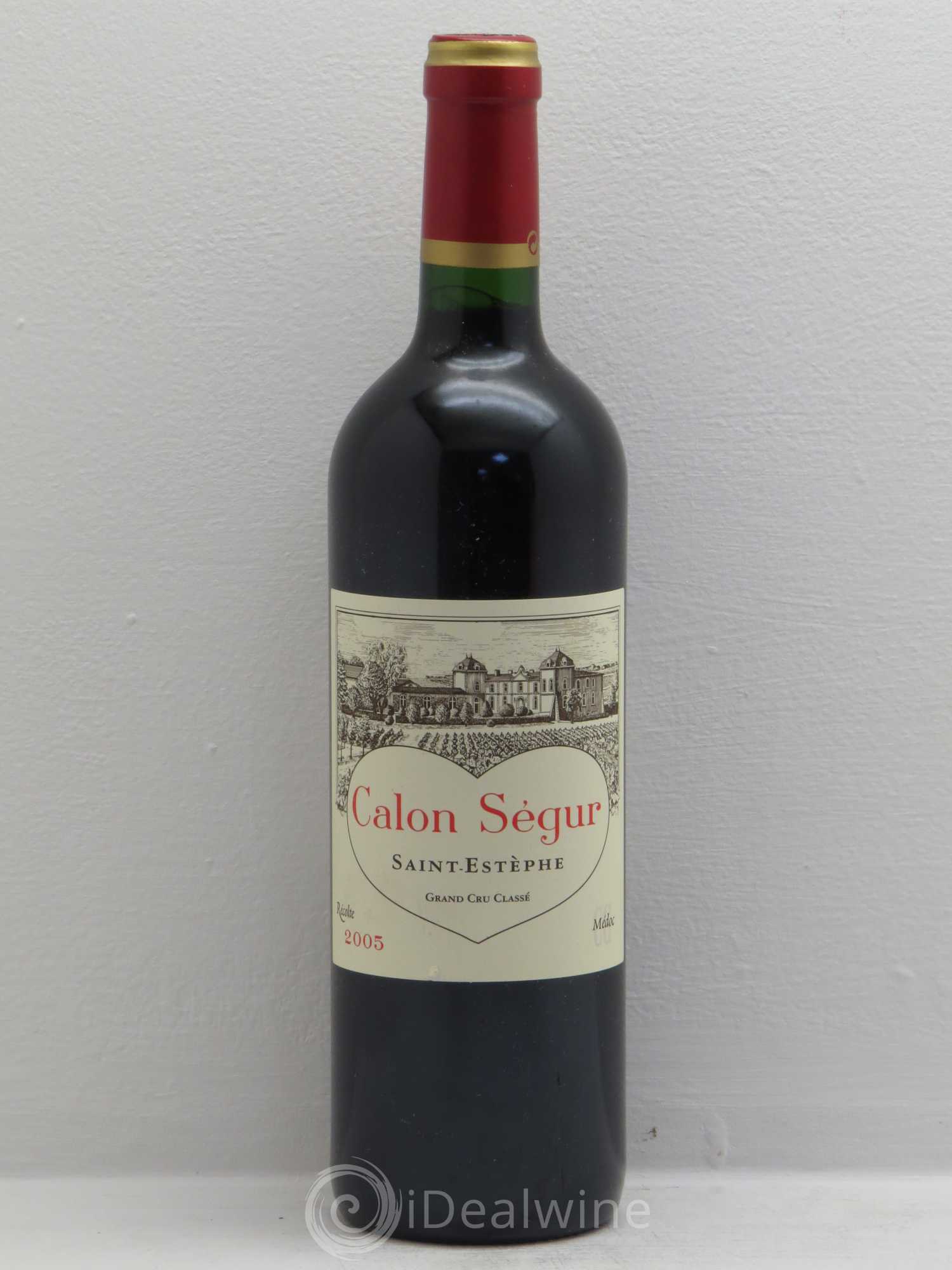 Château Calon Ségur 3ème Grand Cru Classé 2005 - Lot de 6 bouteilles - 0