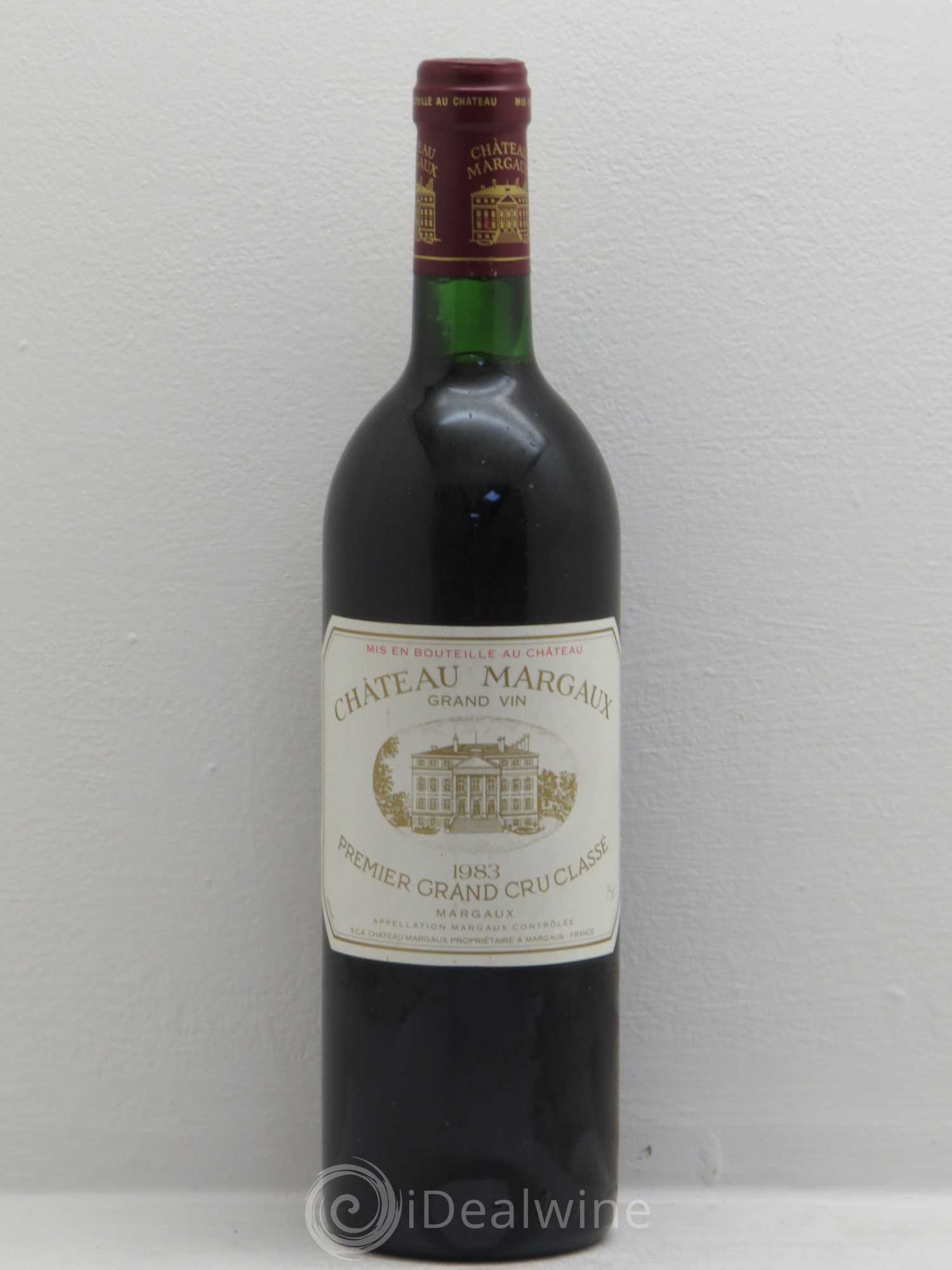 Château Margaux 1er Grand Cru Classé 1983 - Lot de 1 bouteille - 0