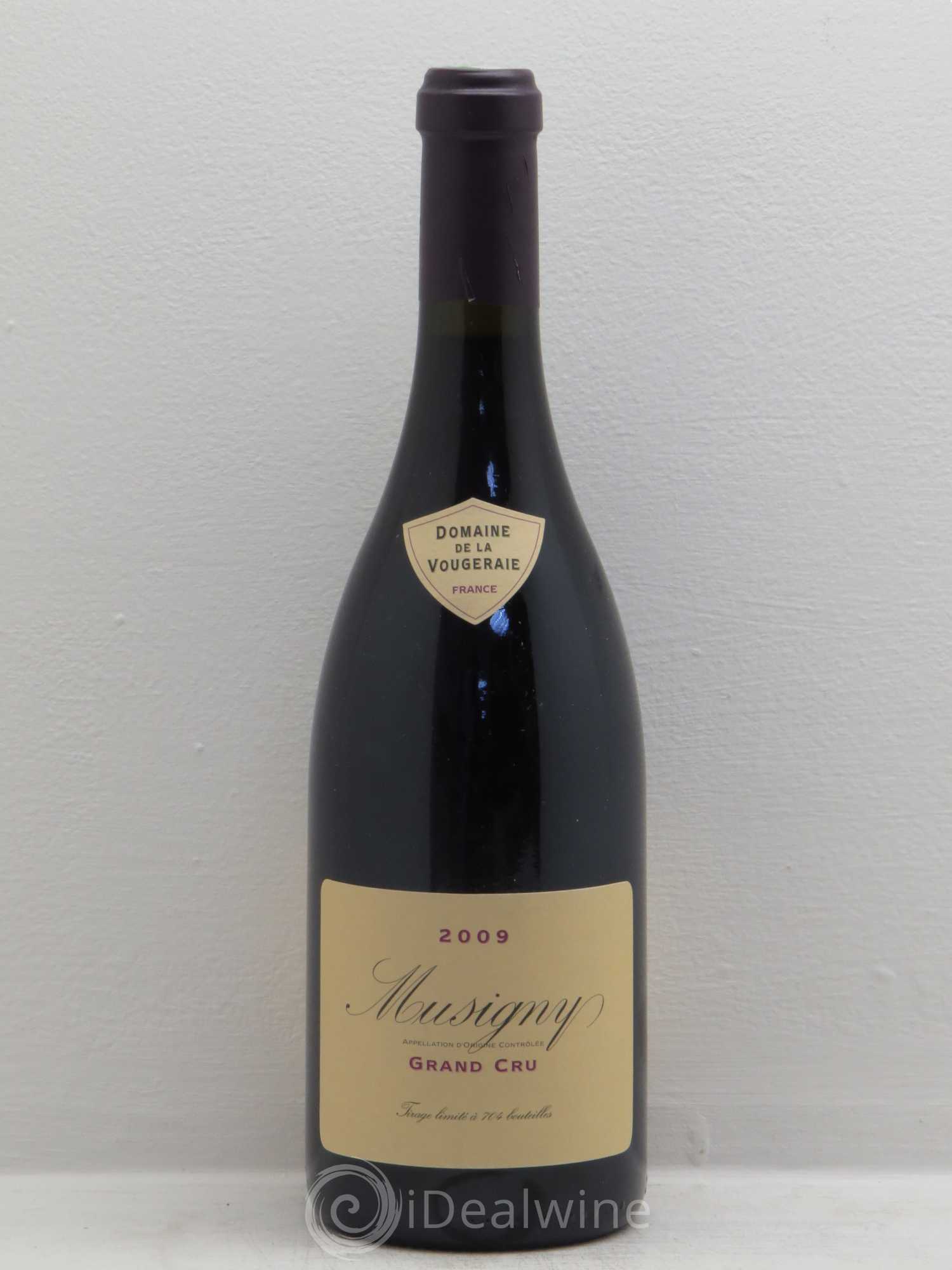 Musigny Grand Cru La Vougeraie 2009 - Lot de 1 bouteille - 0