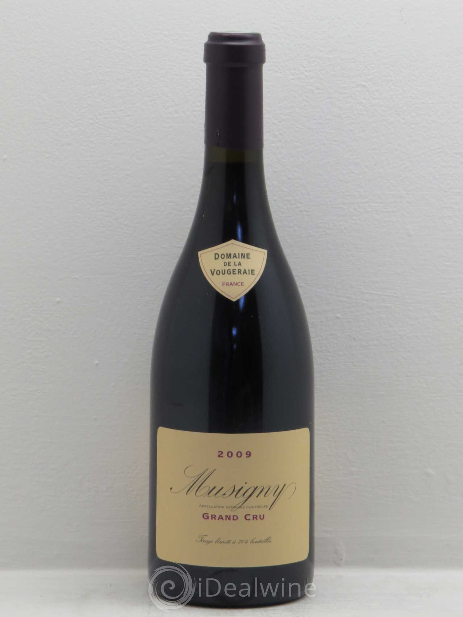 Musigny Grand Cru La Vougeraie 2009 - Lot de 1 bouteille - 0