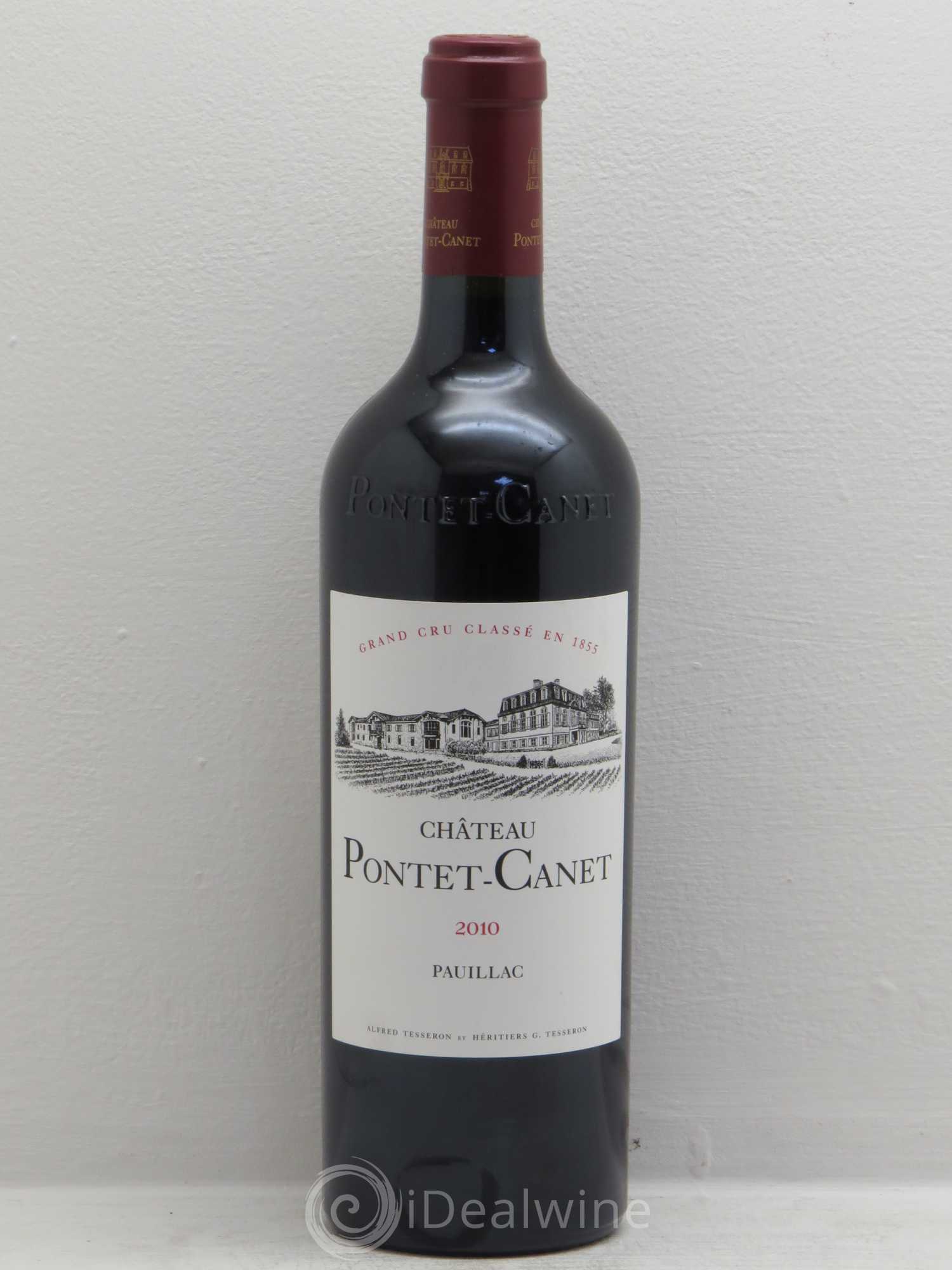 Château Pontet Canet 5ème Grand Cru Classé 2010 - Lot de 1 bouteille - 0